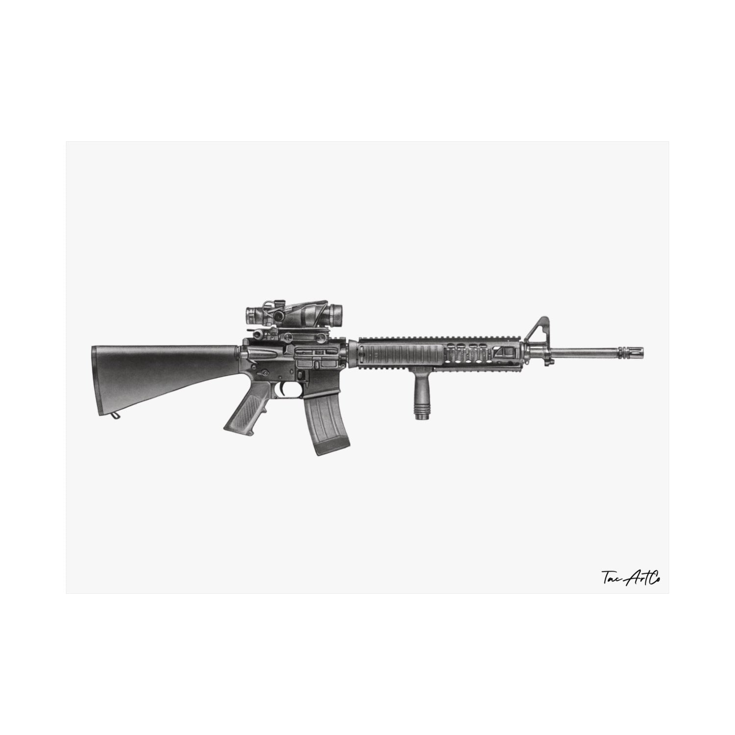 M16A4 - Matte Poster