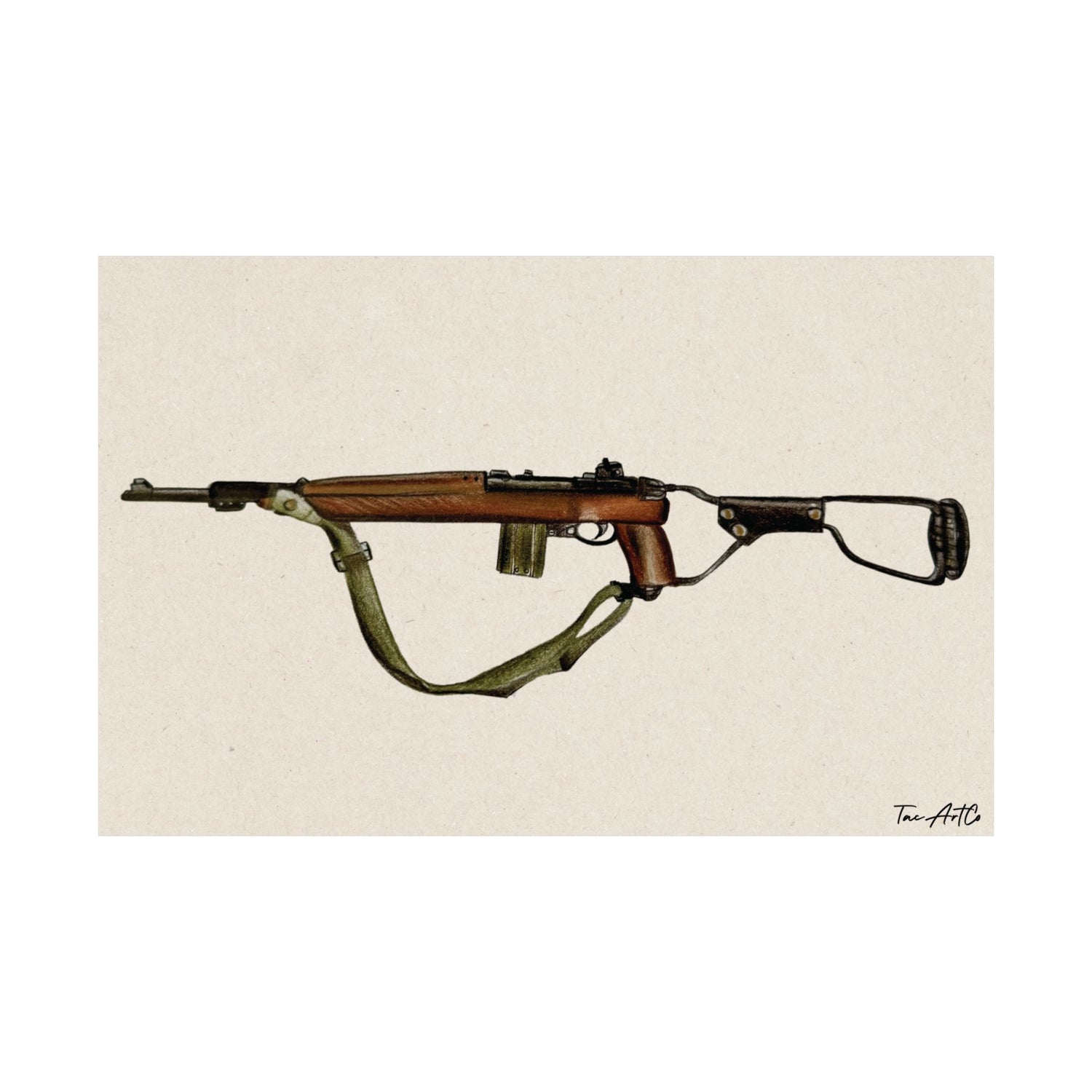 M1 Carbine - Matte Poster