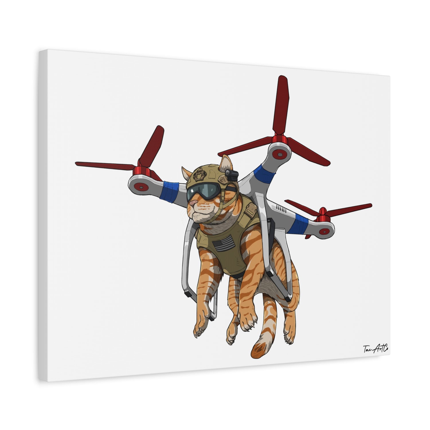 Assault Cat – Canvas Print