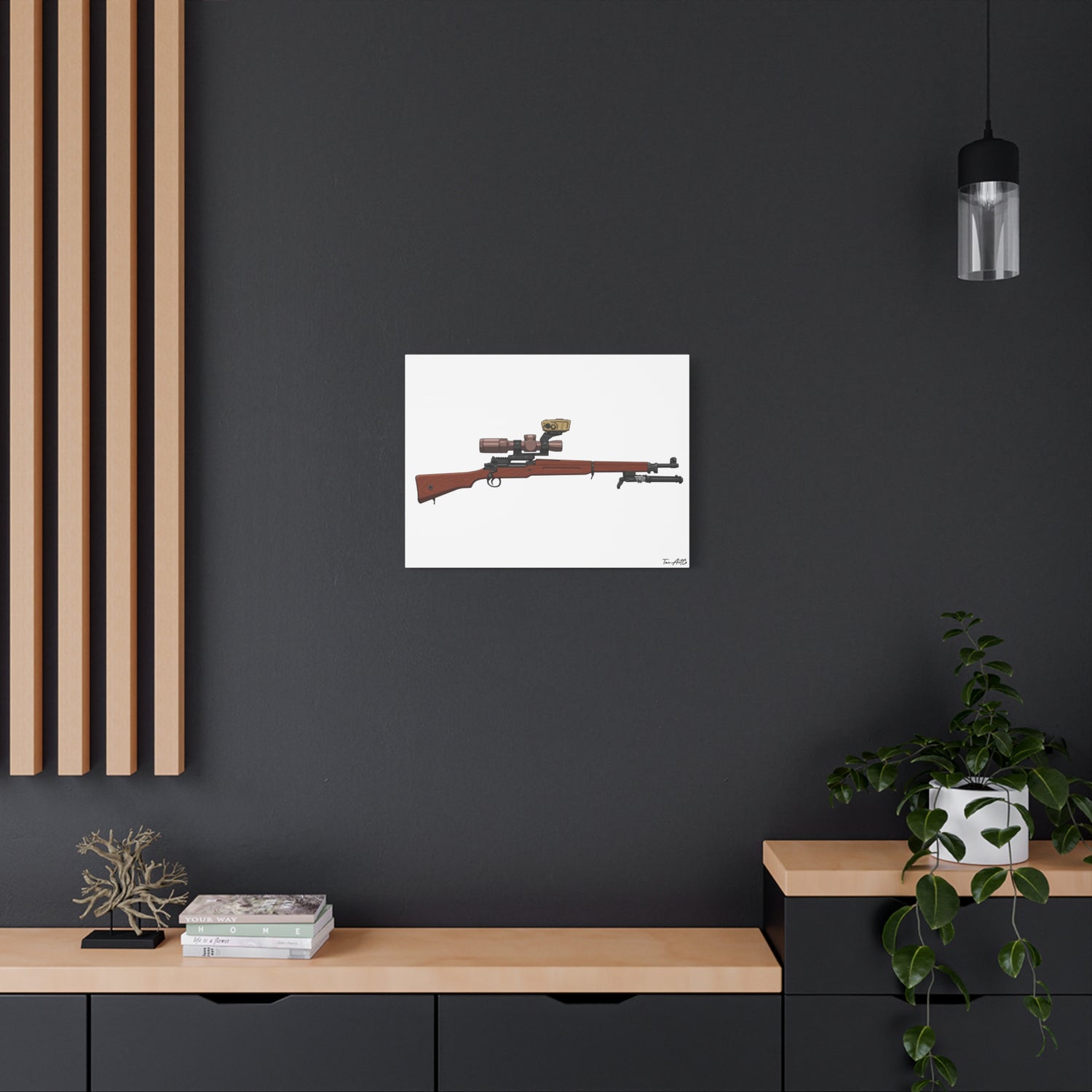 Breach the Empire – Tactical Enfield Canvas Print
