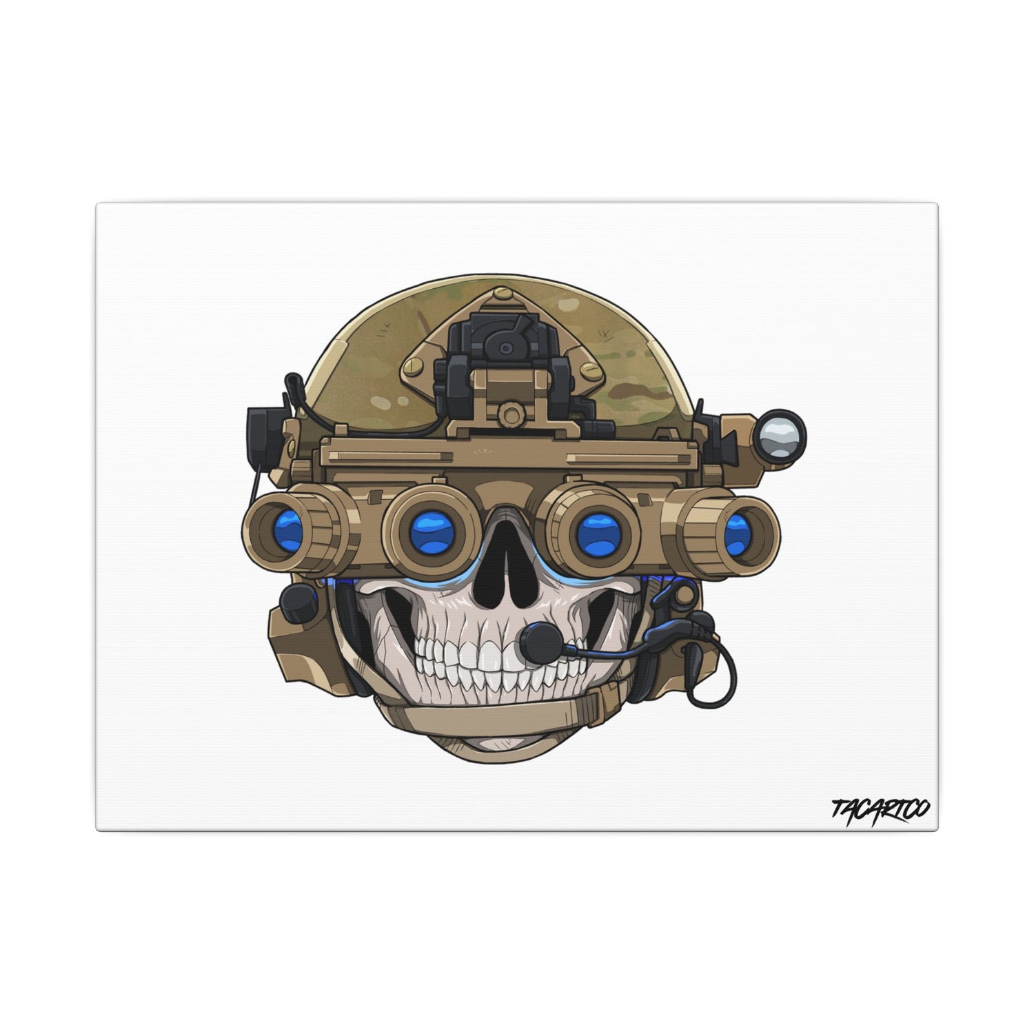 Skull & Nods - Canvas Print