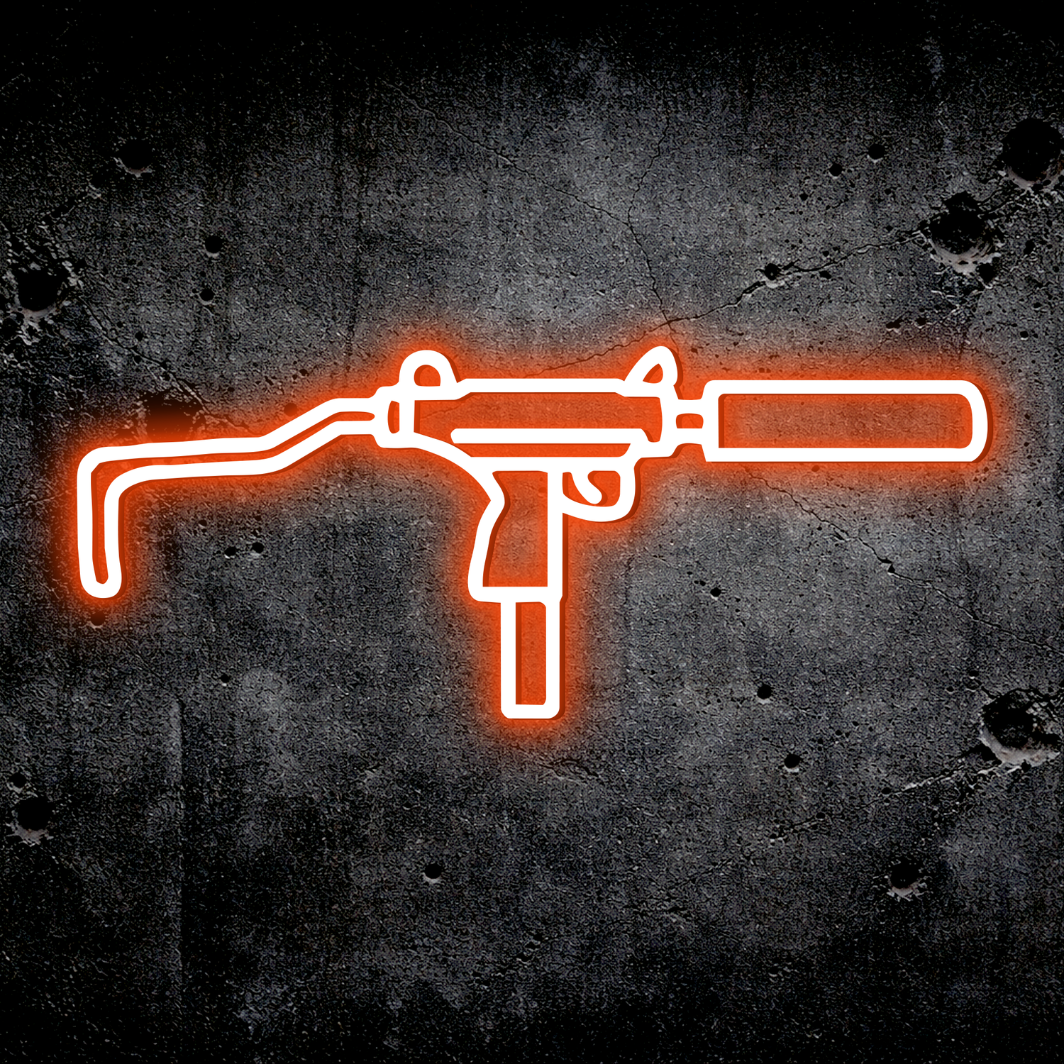 Mini Uzi LED Sign – TacArtCo MINI