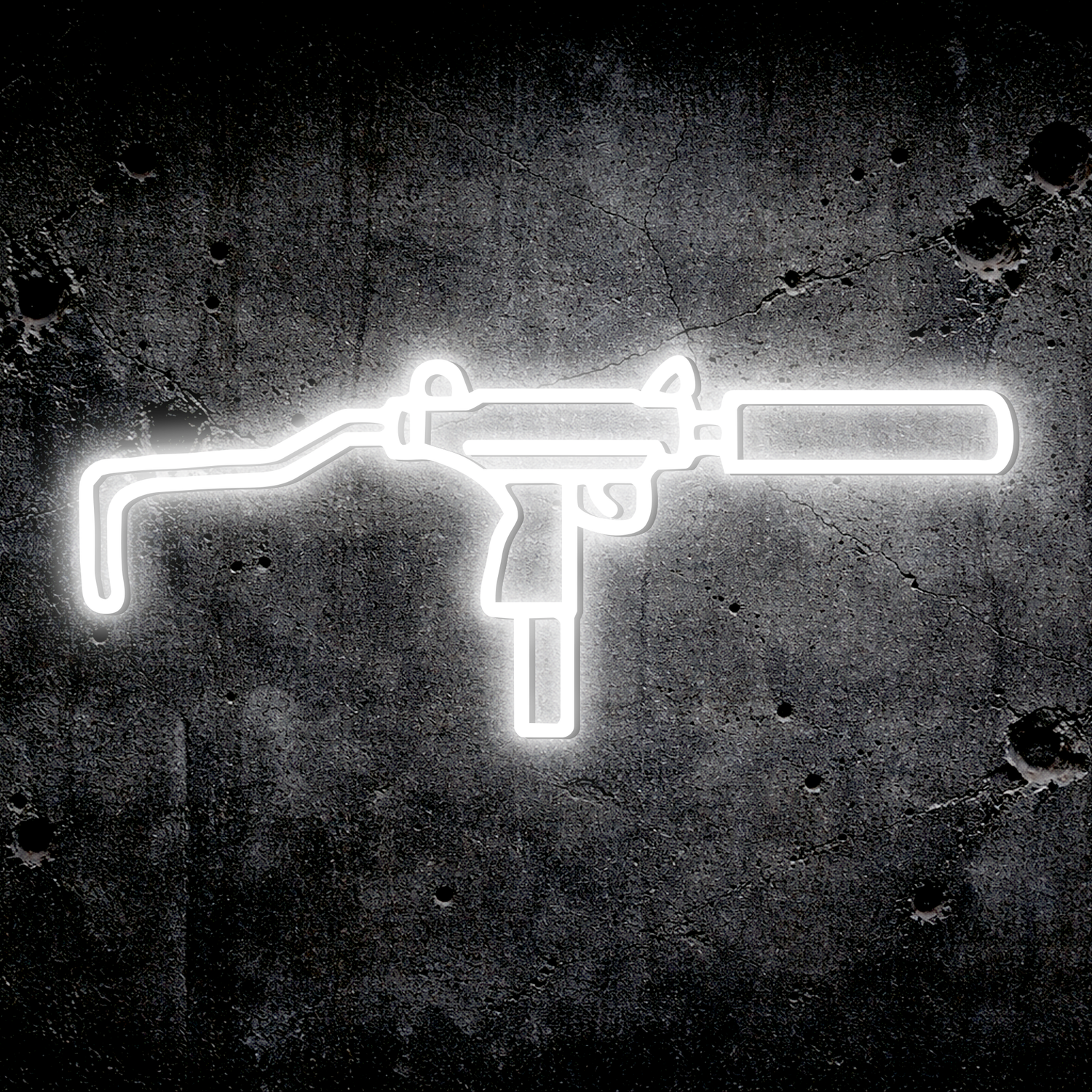 Mini Uzi LED Sign – TacArtCo MINI