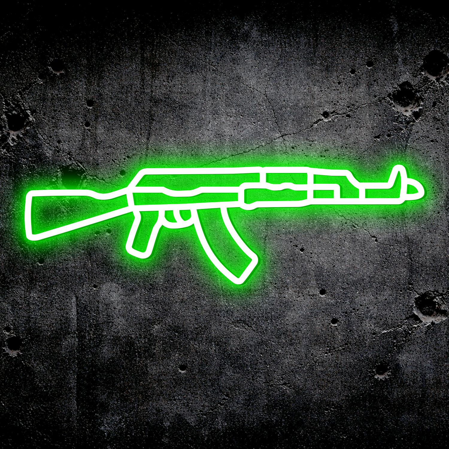 AK47 LED Sign – TacArtCo MINI