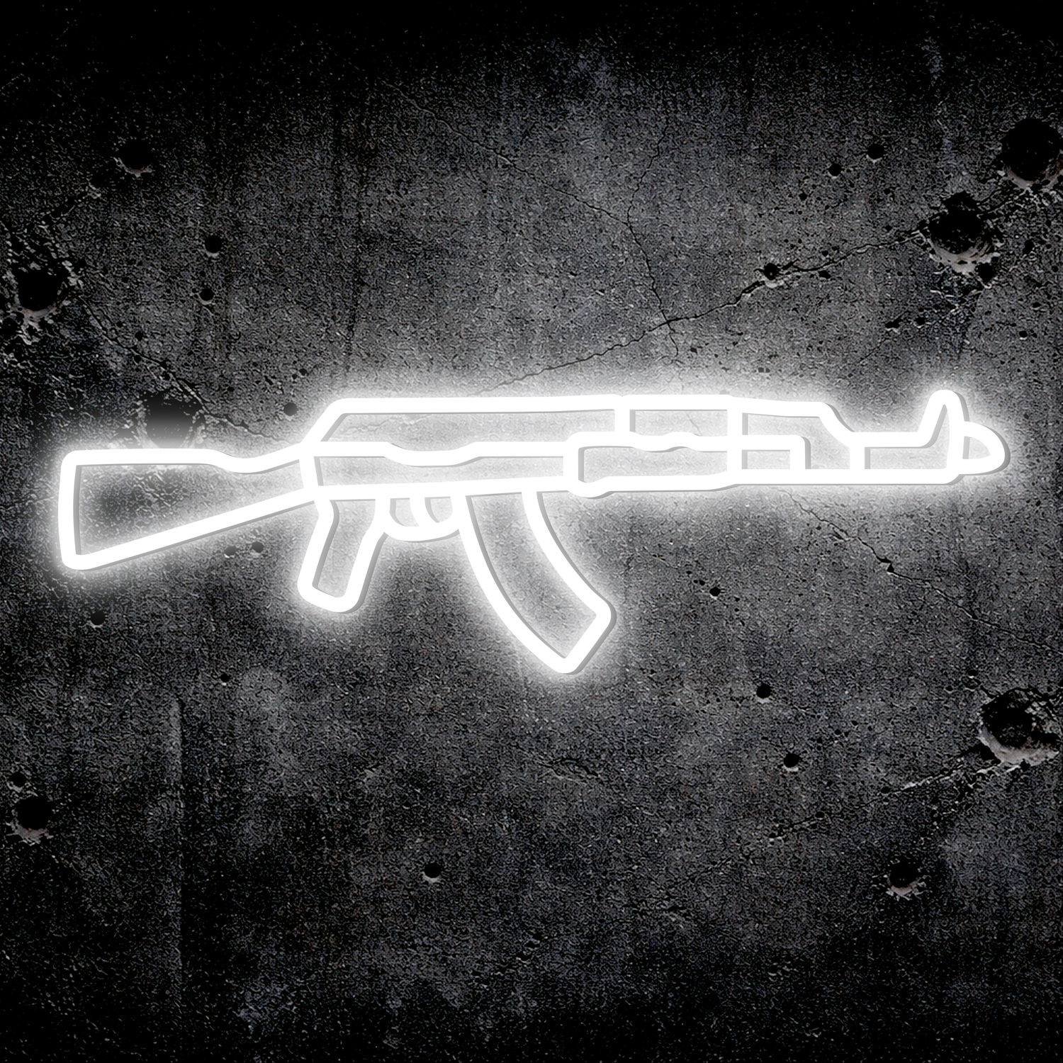 AK47 LED Sign – TacArtCo MINI