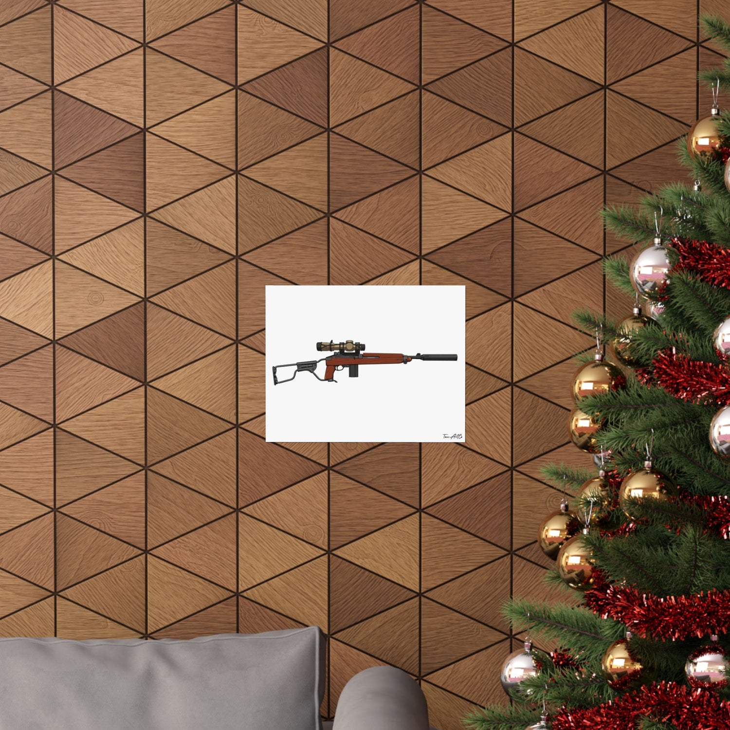 Modernized M1 Carbine - Matte Poster