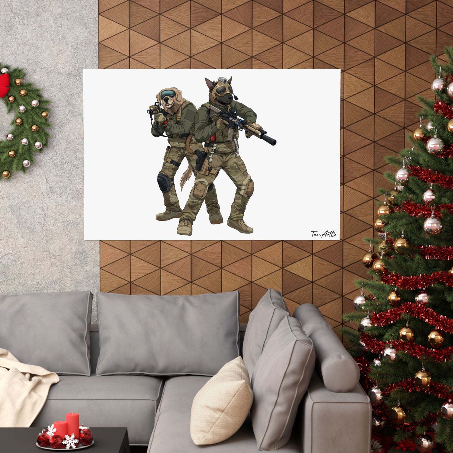 Assault Dog - Matte Poster