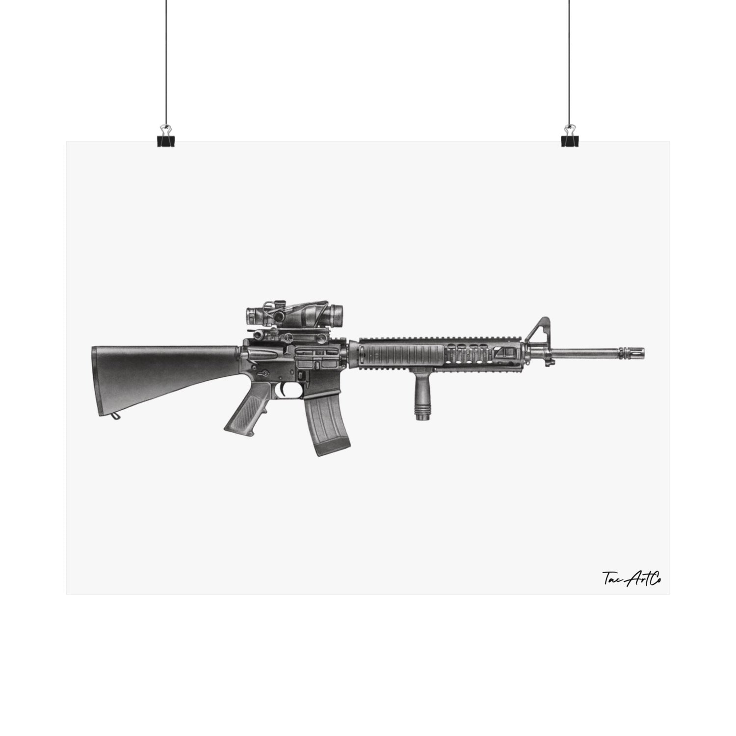 M16A4 - Matte Poster