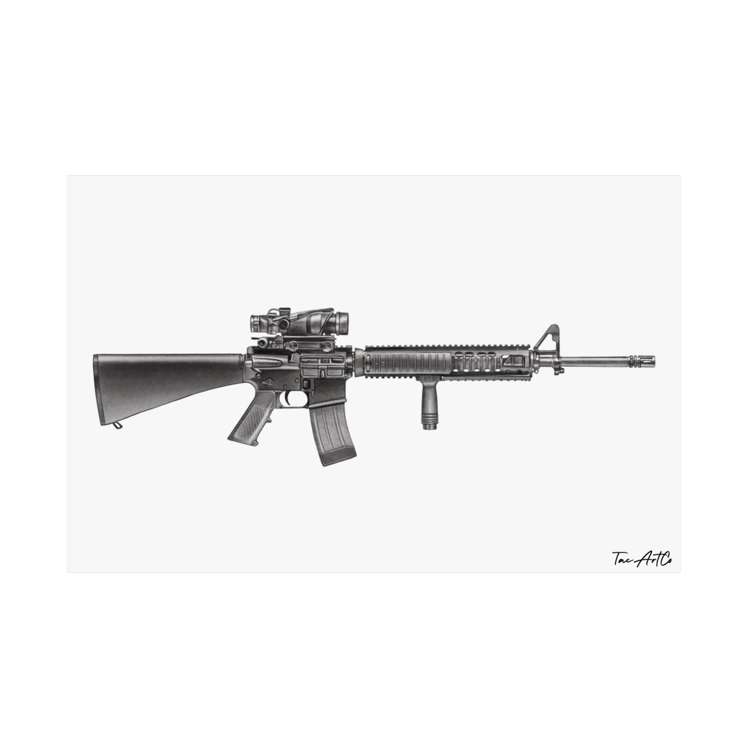 M16A4 - Matte Poster