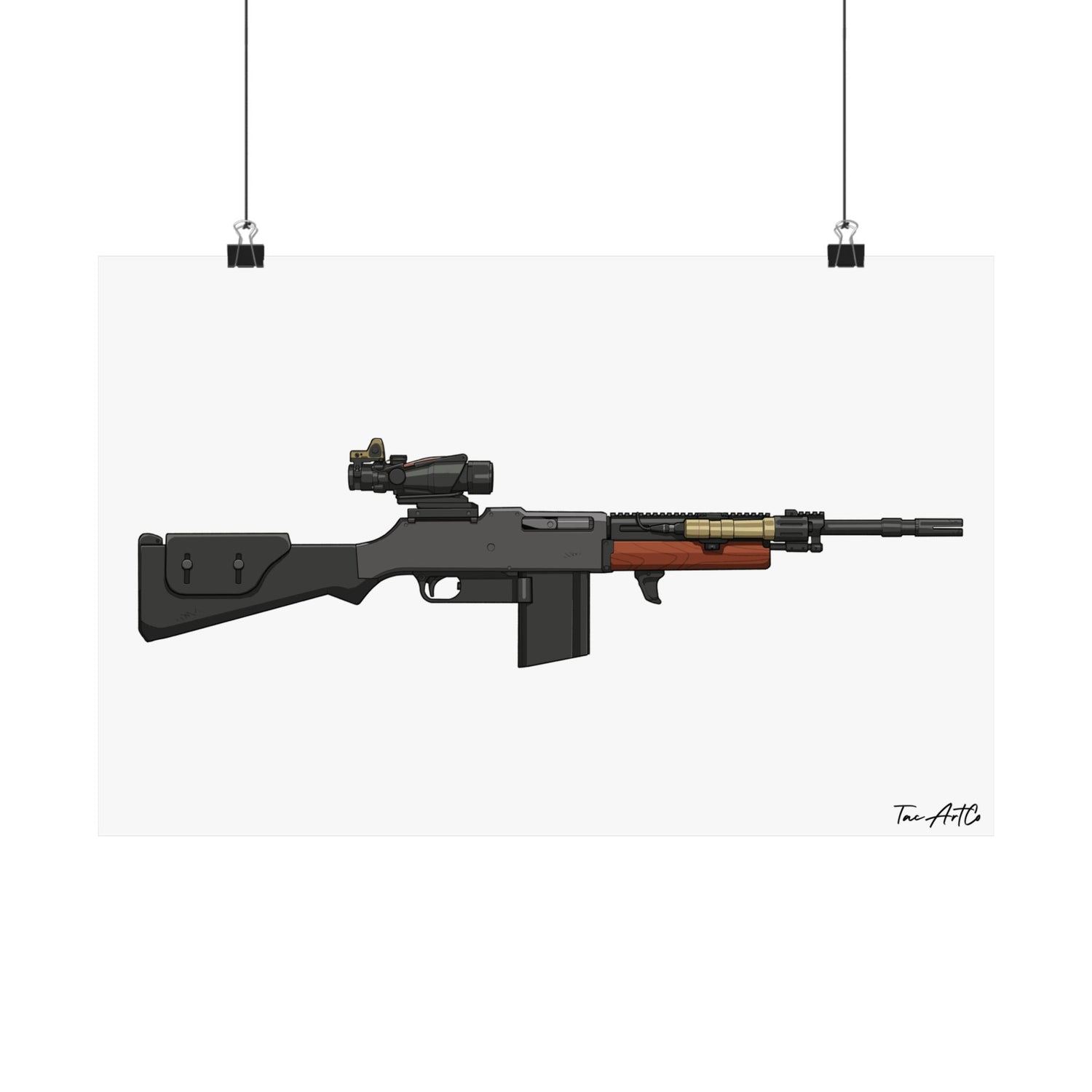 Modernized BAR - Matte Poster