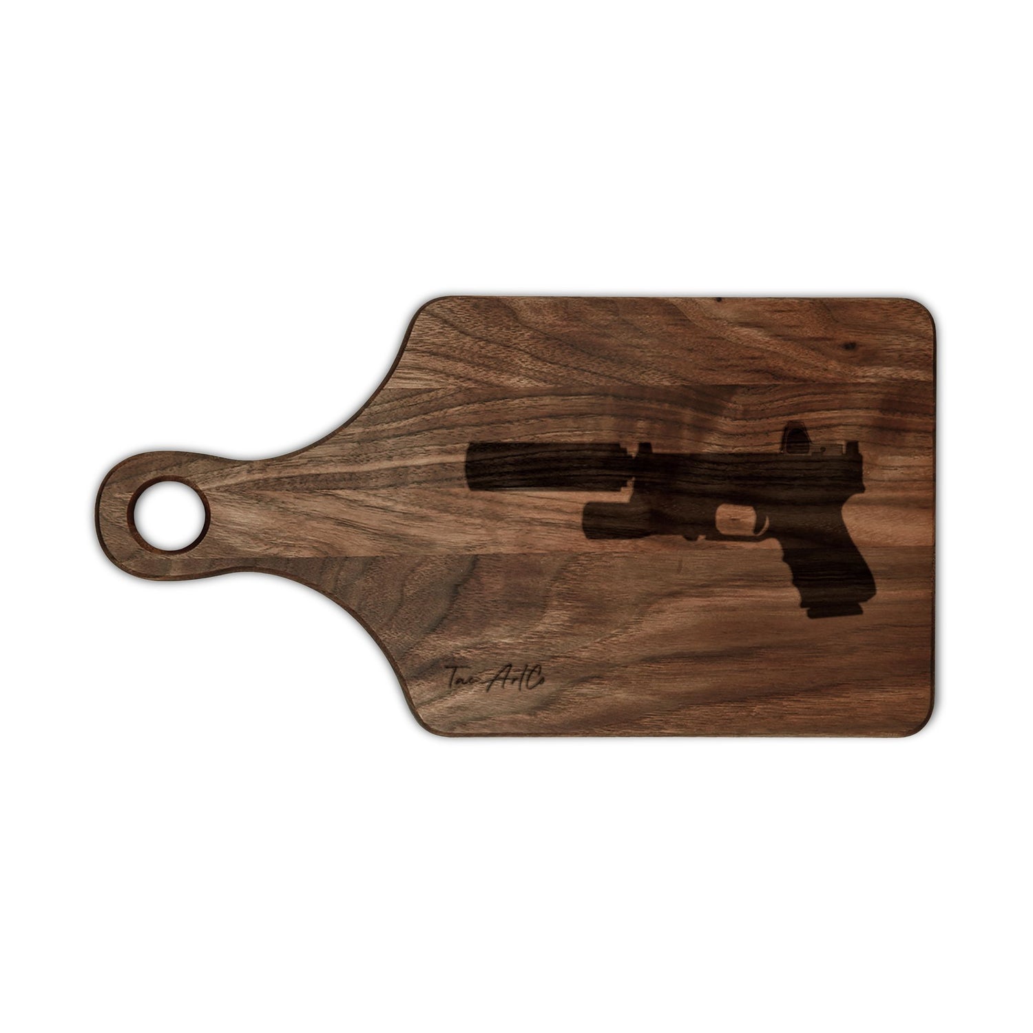 Glock 19 Suppressed w/ RMR - Cutting Board