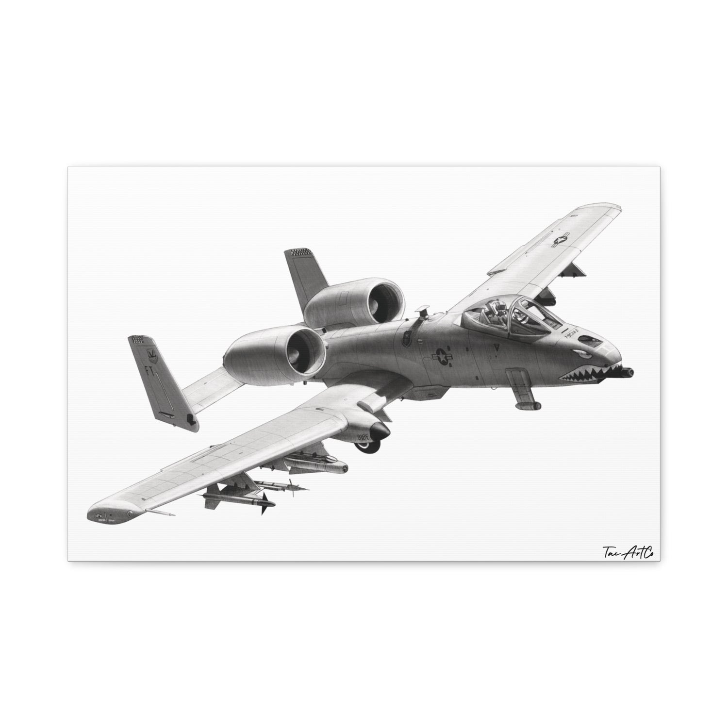 A-10 Warthog – Canvas Print