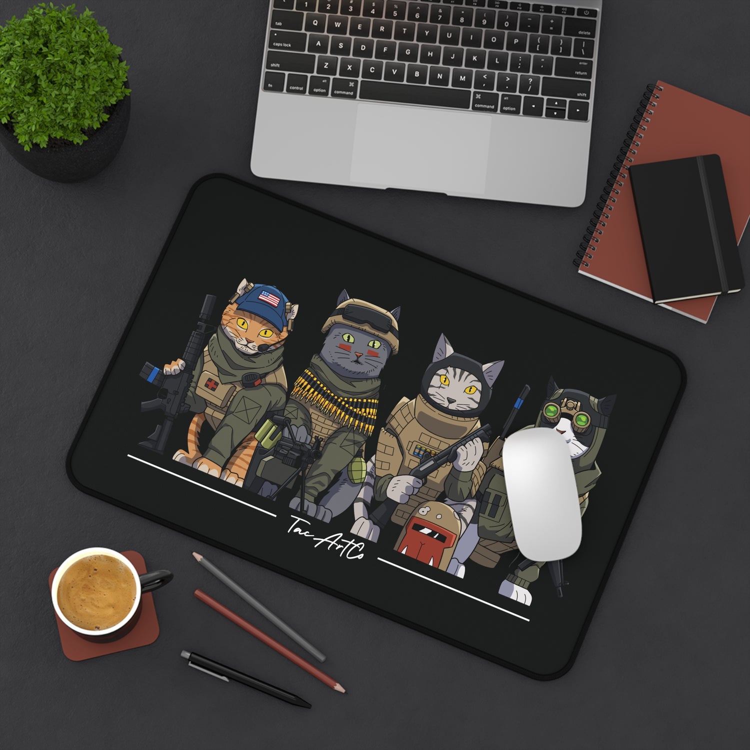 Tactical Cats – Tactical Desk Mat