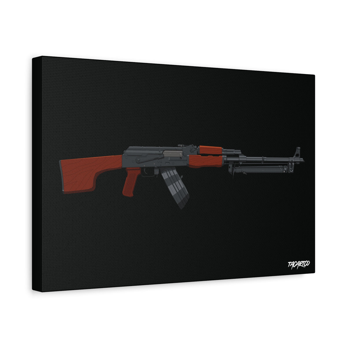 RPK - Canvas Print (Black Background)