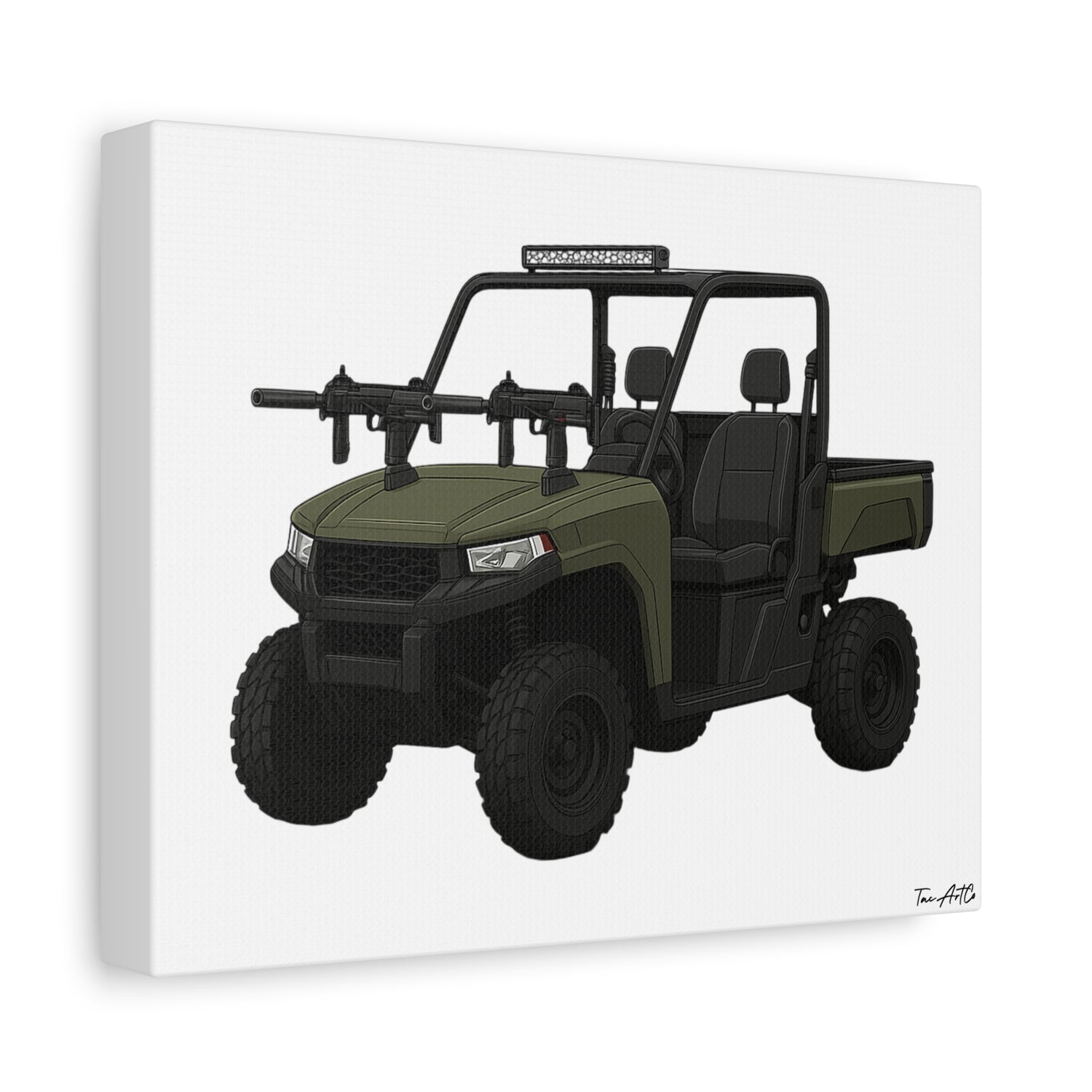 Off-Road Overkill β UTV MP7 Rig Canvas Print