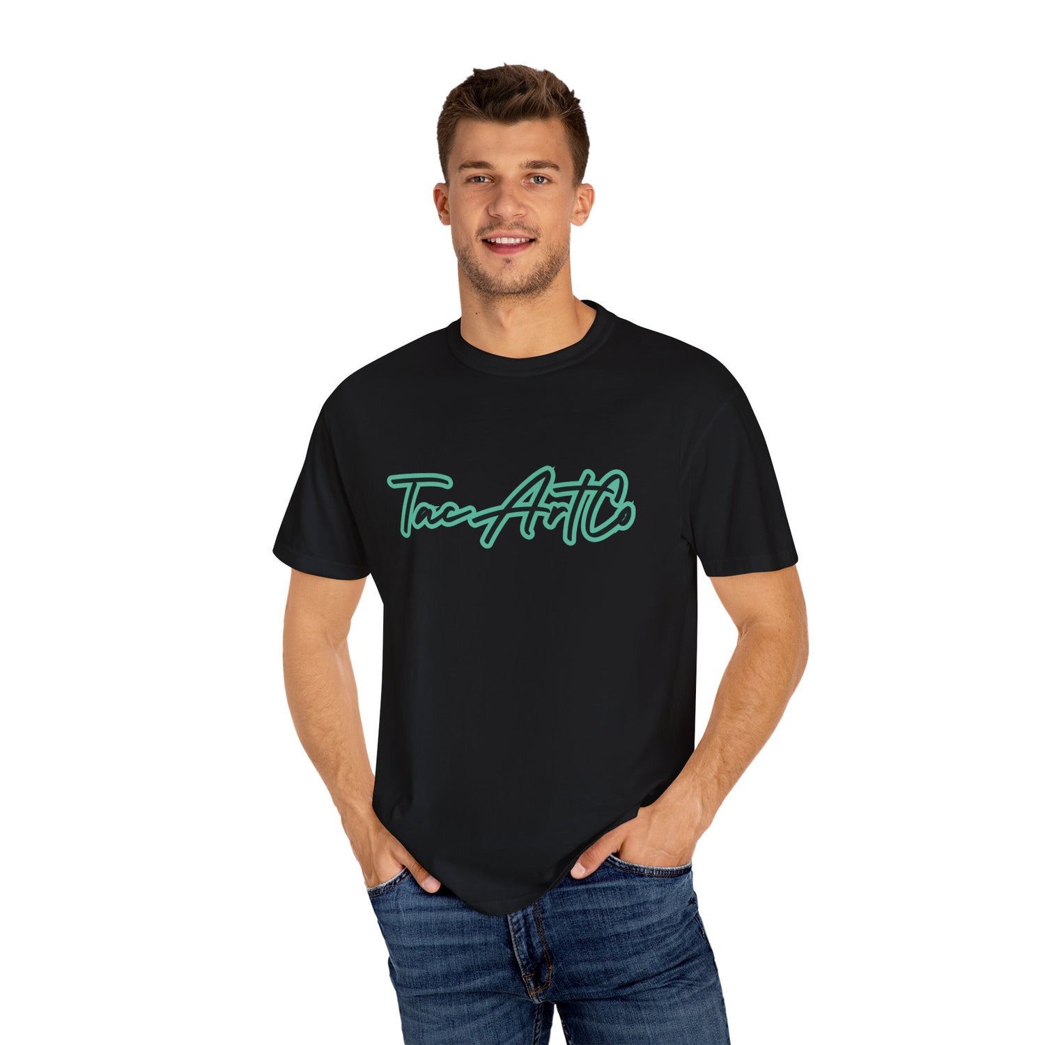 TacArtCo Logo - Comfort Color 1717 Tee