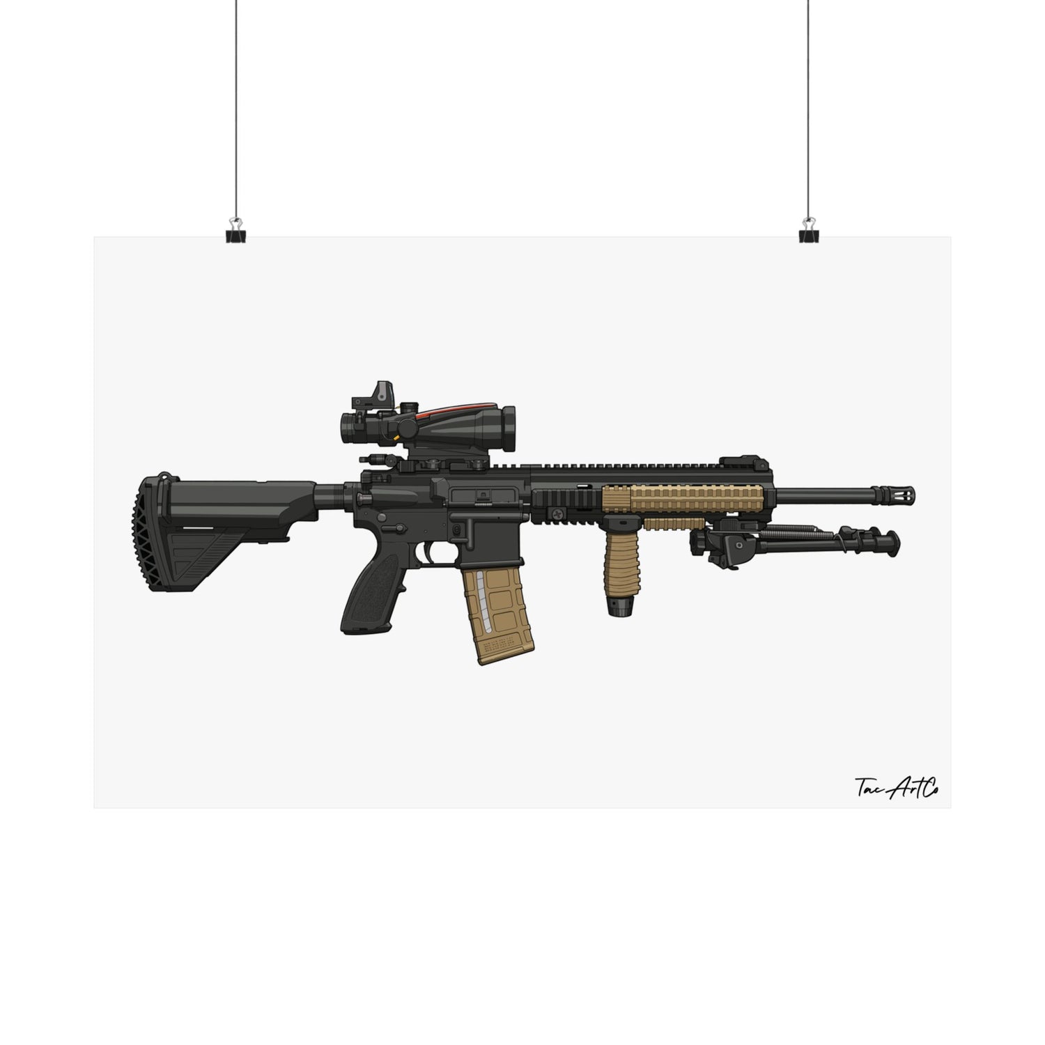 M27 IAR - Matte Poster