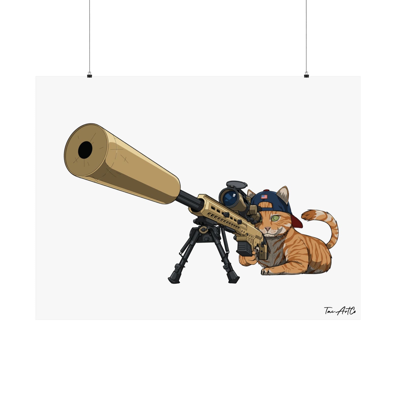Mk22 Recon Cat - Matte Poster