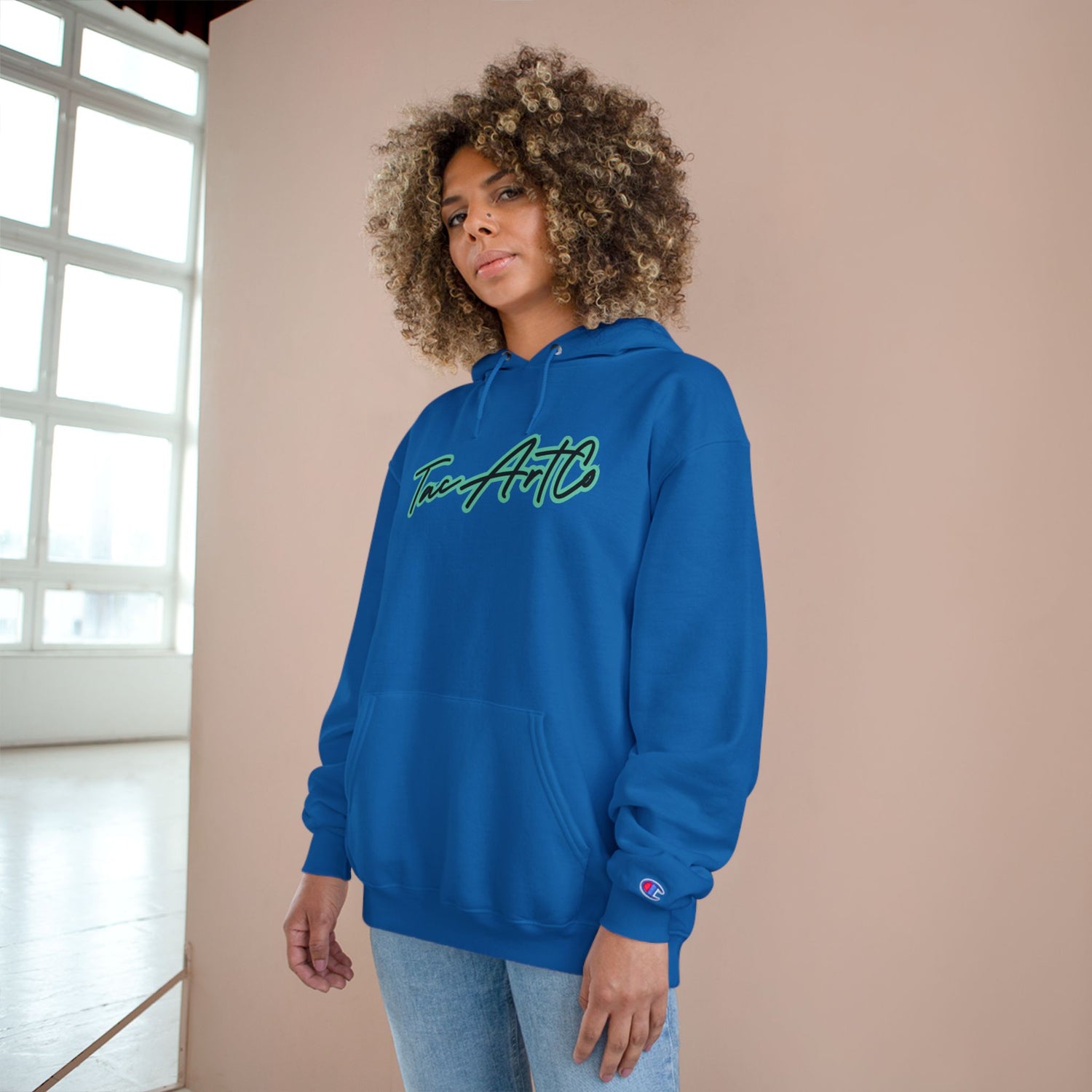 TacArtCo Logo - Champion Hoodie