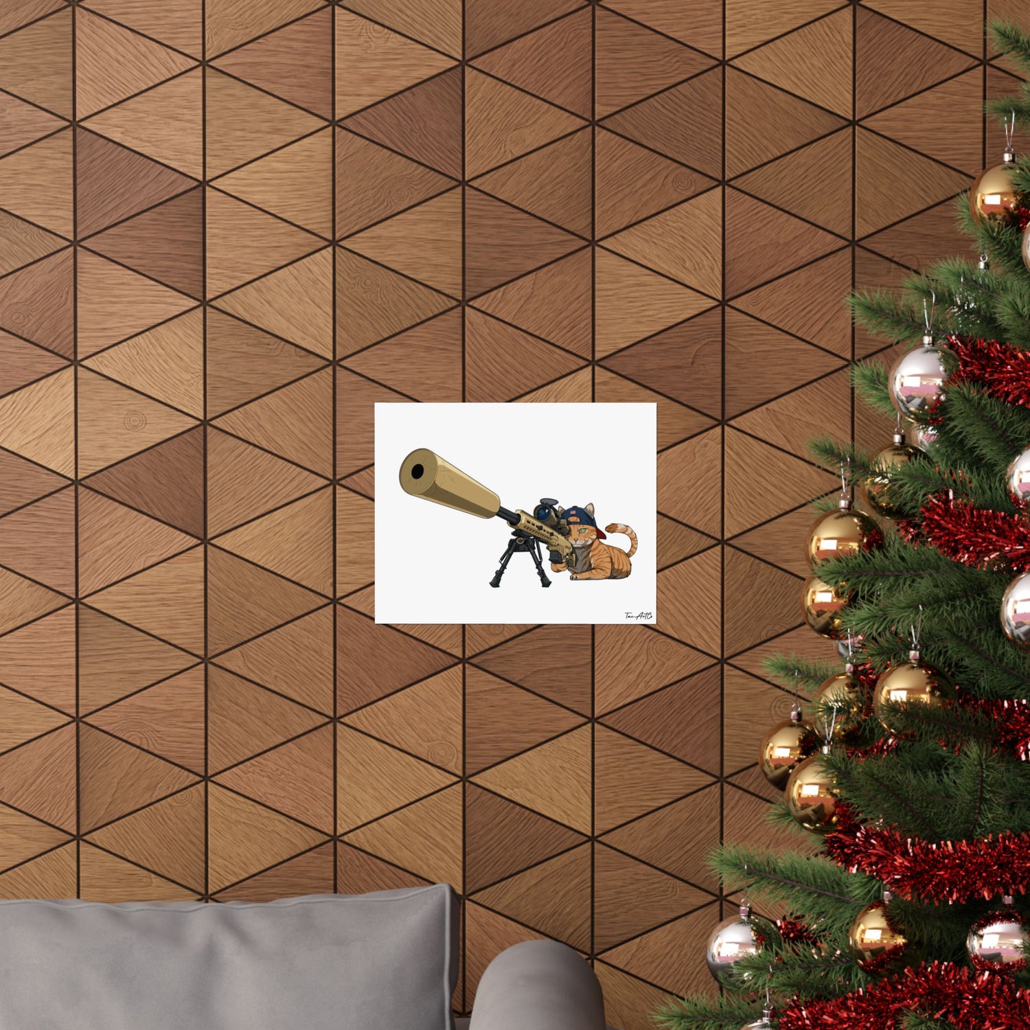 Mk22 Recon Cat - Matte Poster