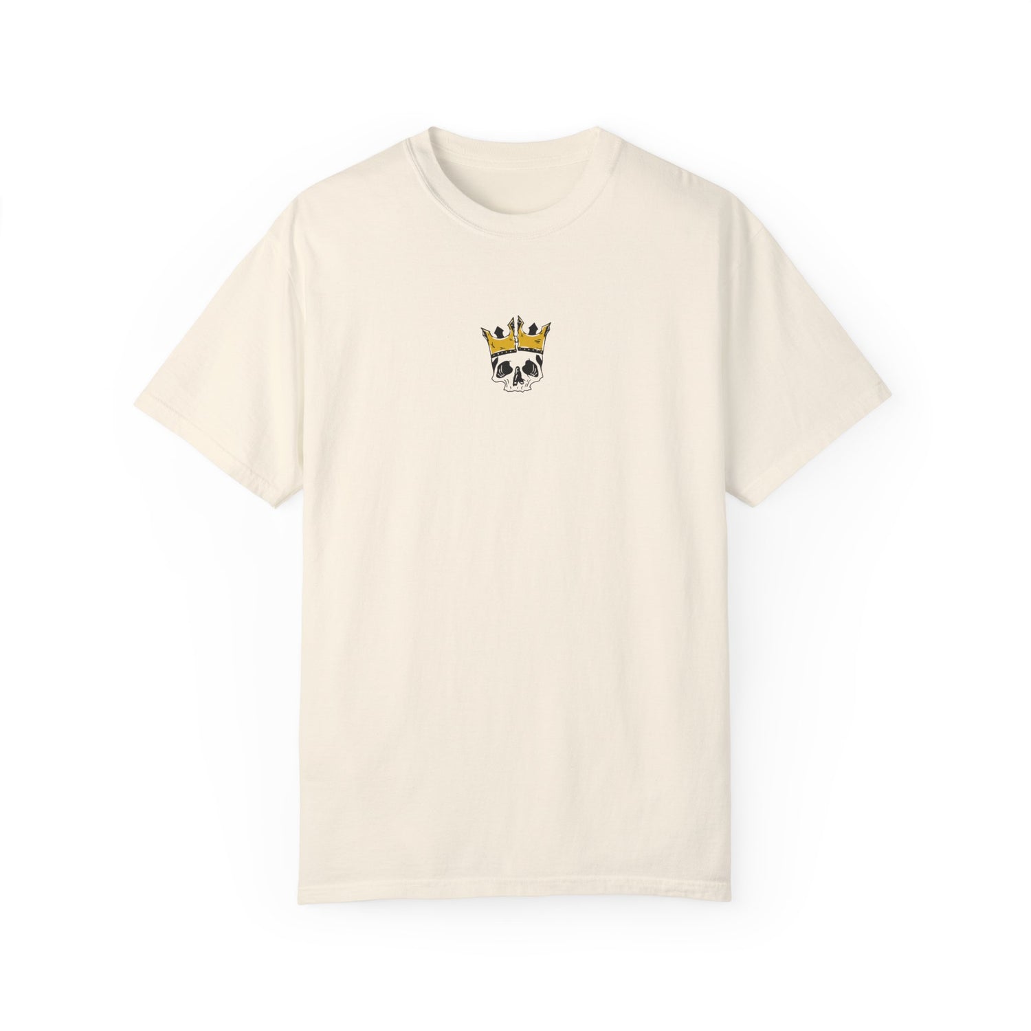 Uncrown The Kings (Small Logo v3) - Comfort Color 1717 Tee