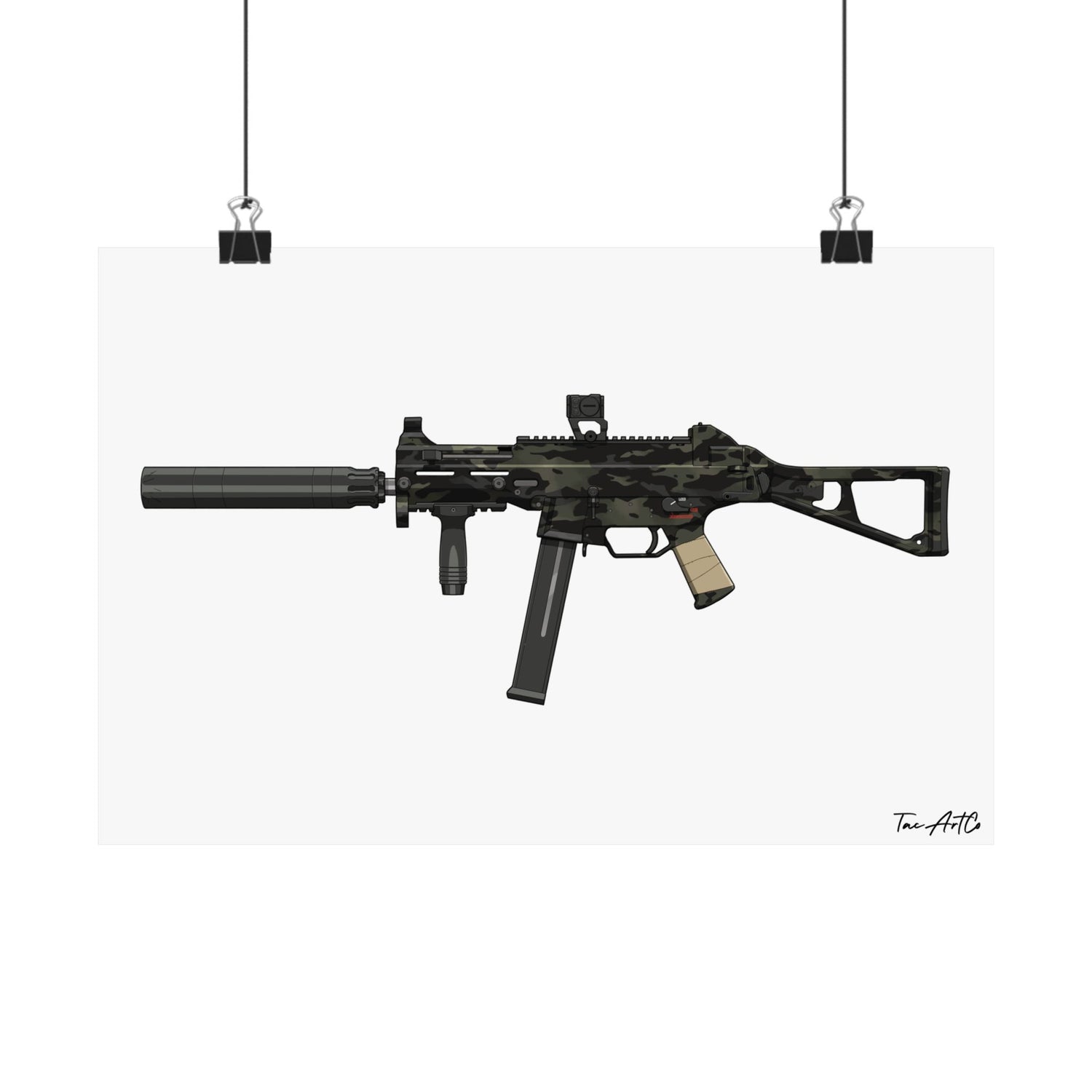 UMP45 - Matte Poster