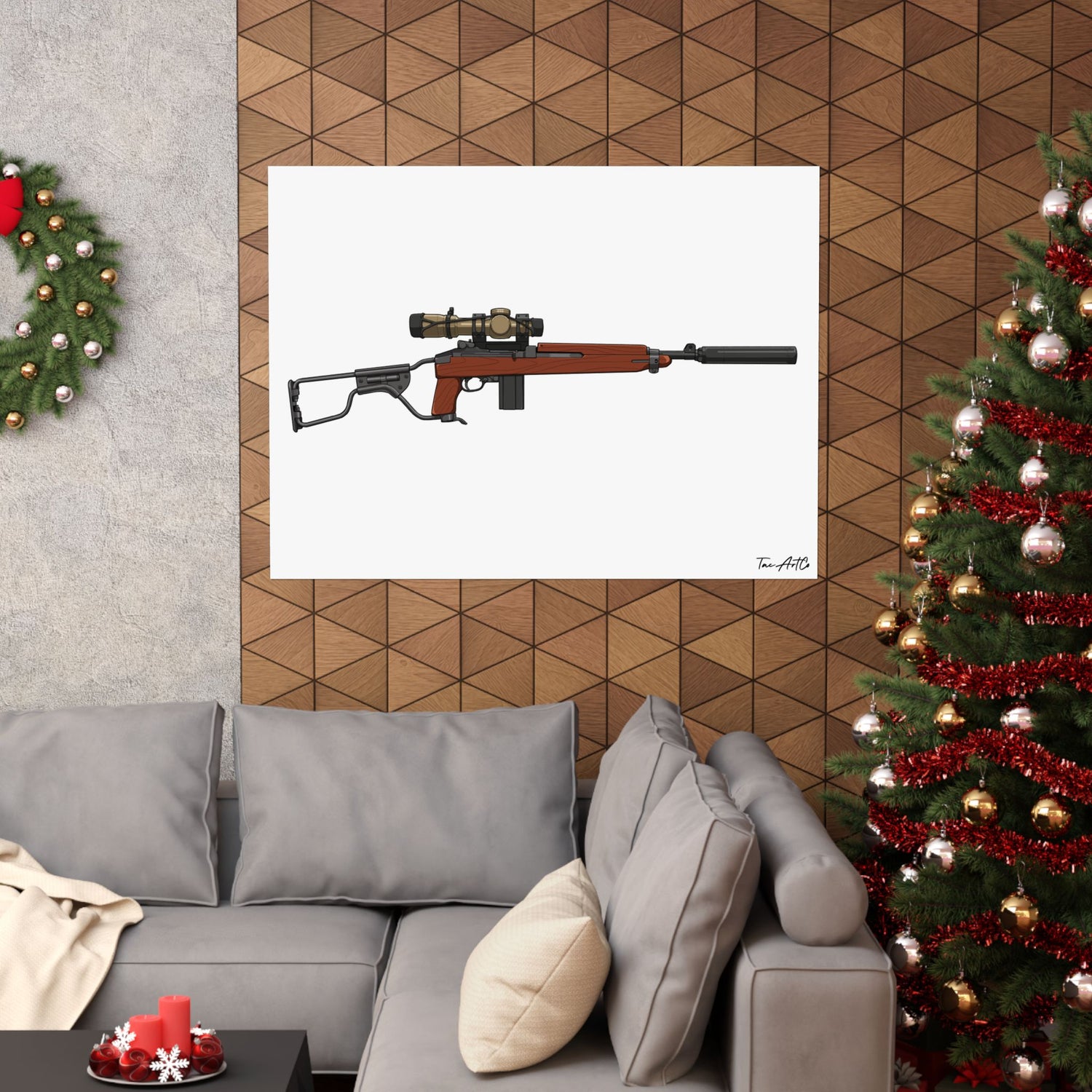 Modernized M1 Carbine - Matte Poster