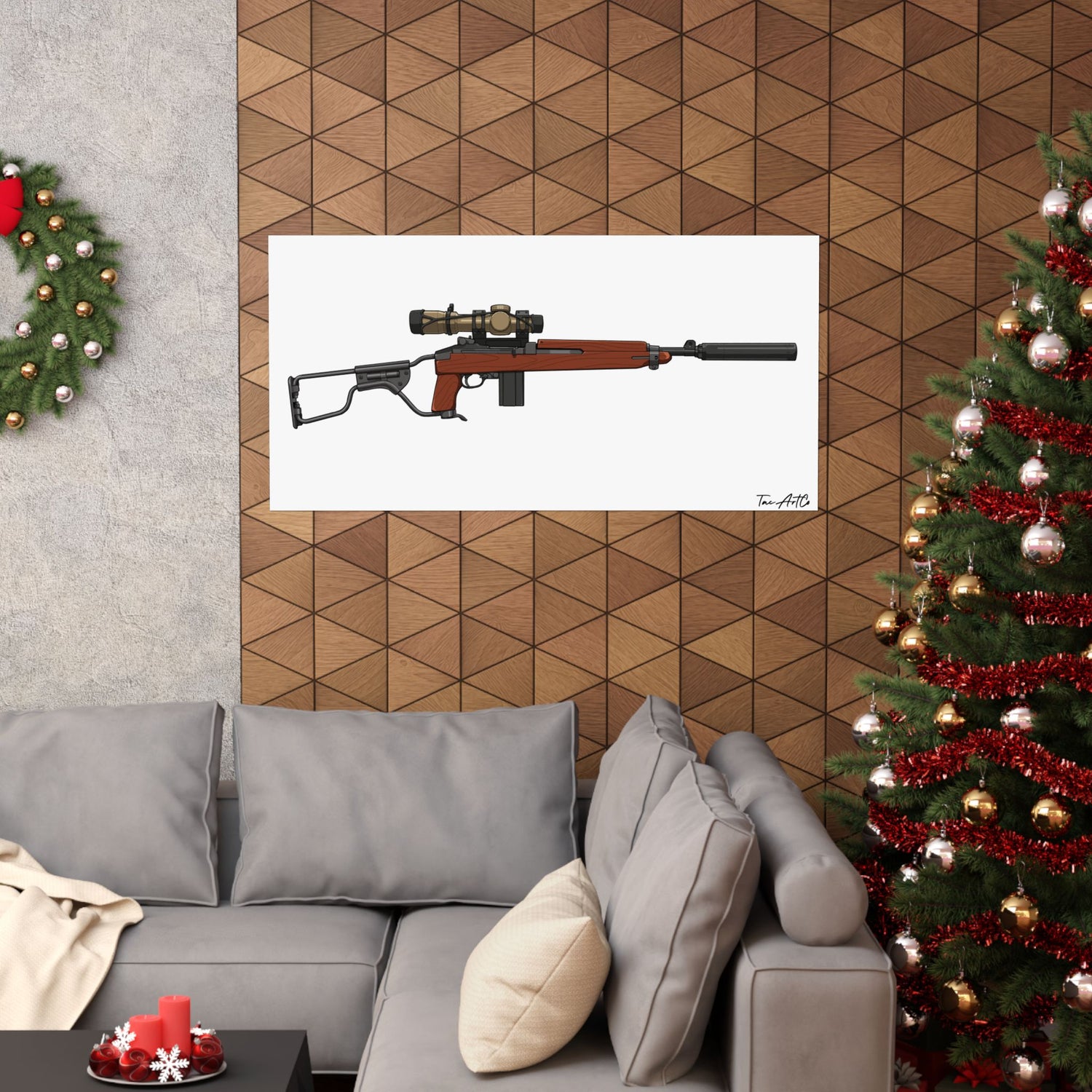 Modernized M1 Carbine - Matte Poster