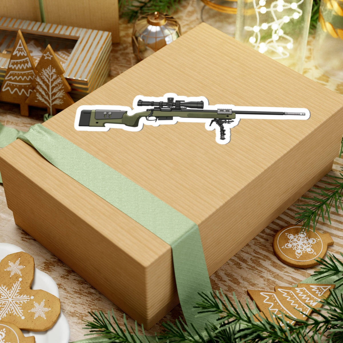 M40A5 USMC Sniper Rifle Sticker