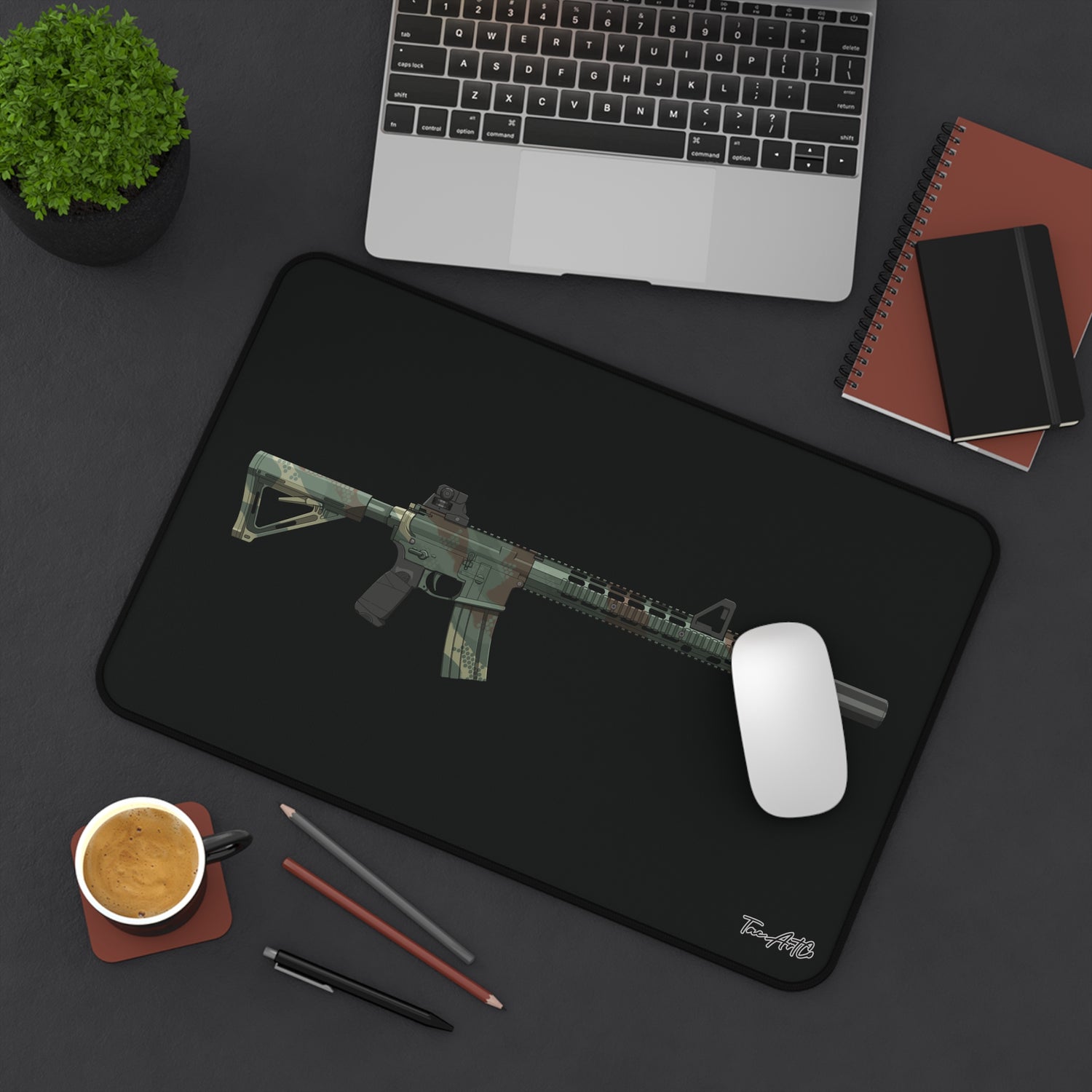 AR15 Custom V1 - Desk Mat
