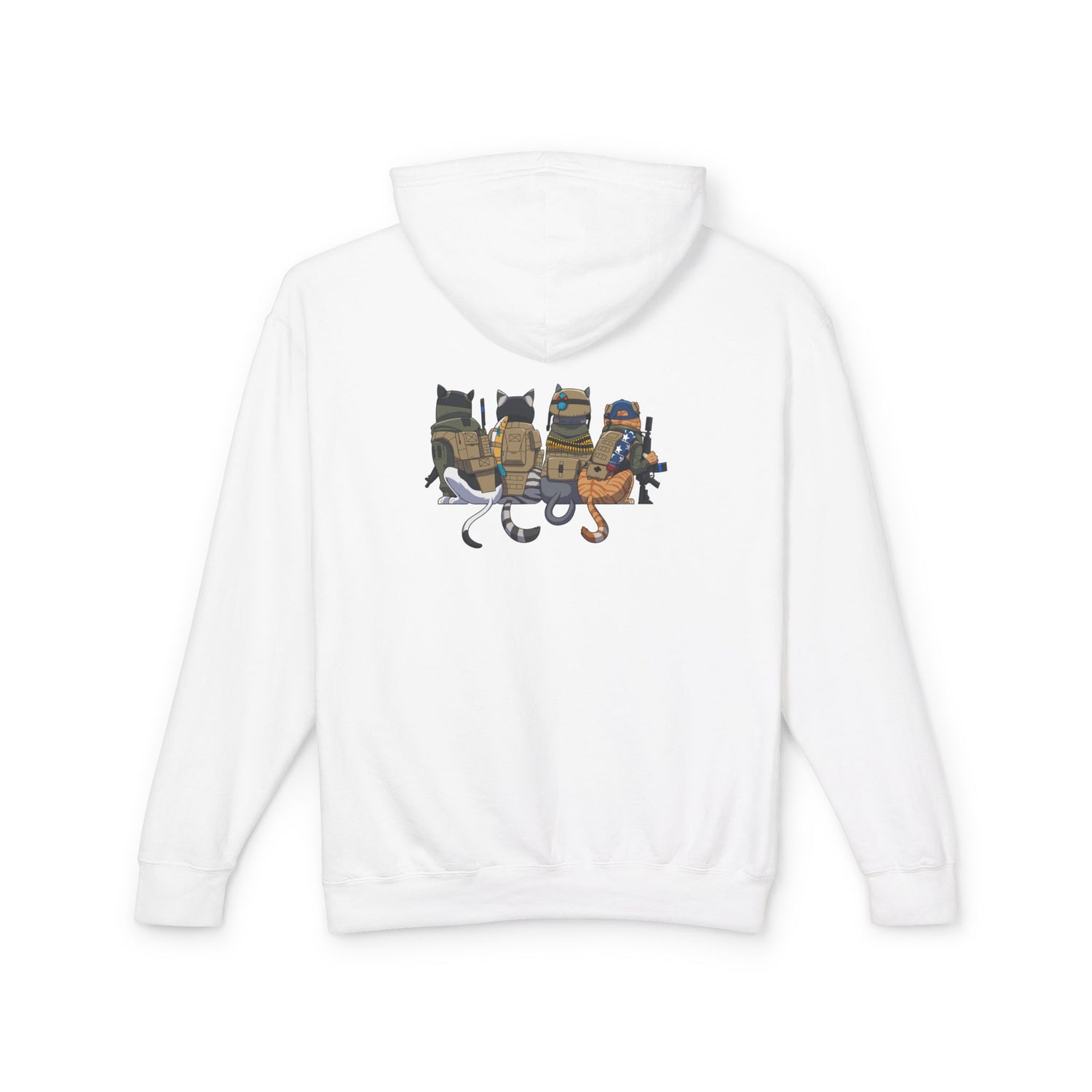 Tactical Cats – The Frontline Felines Hoodie