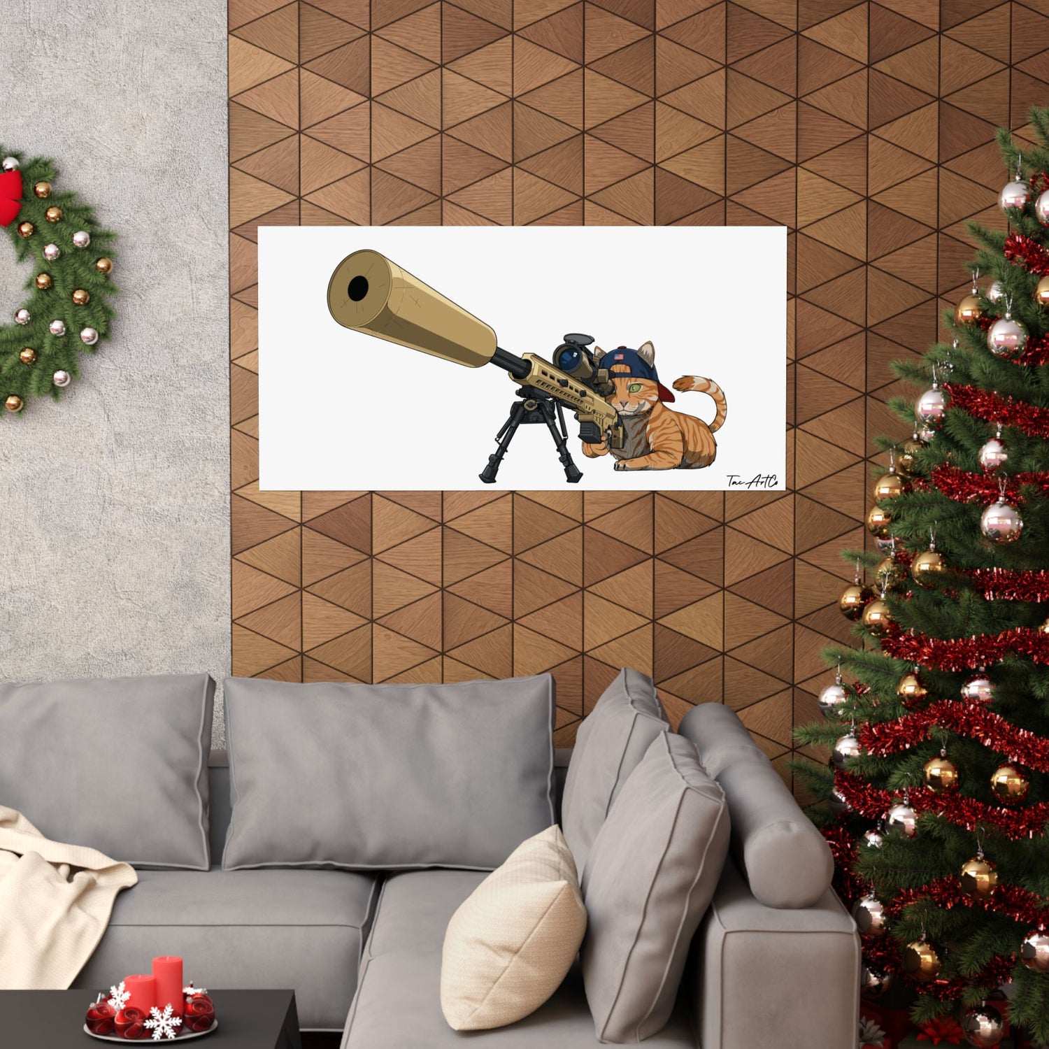 Mk22 Recon Cat - Matte Poster