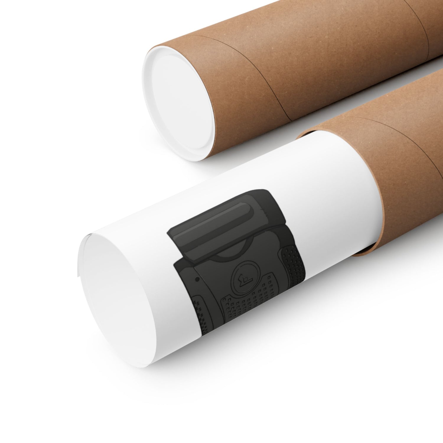 CZ P-10C Gun Poster | Modern Striker-Fired Pistol Print | Tactical Wall Decor