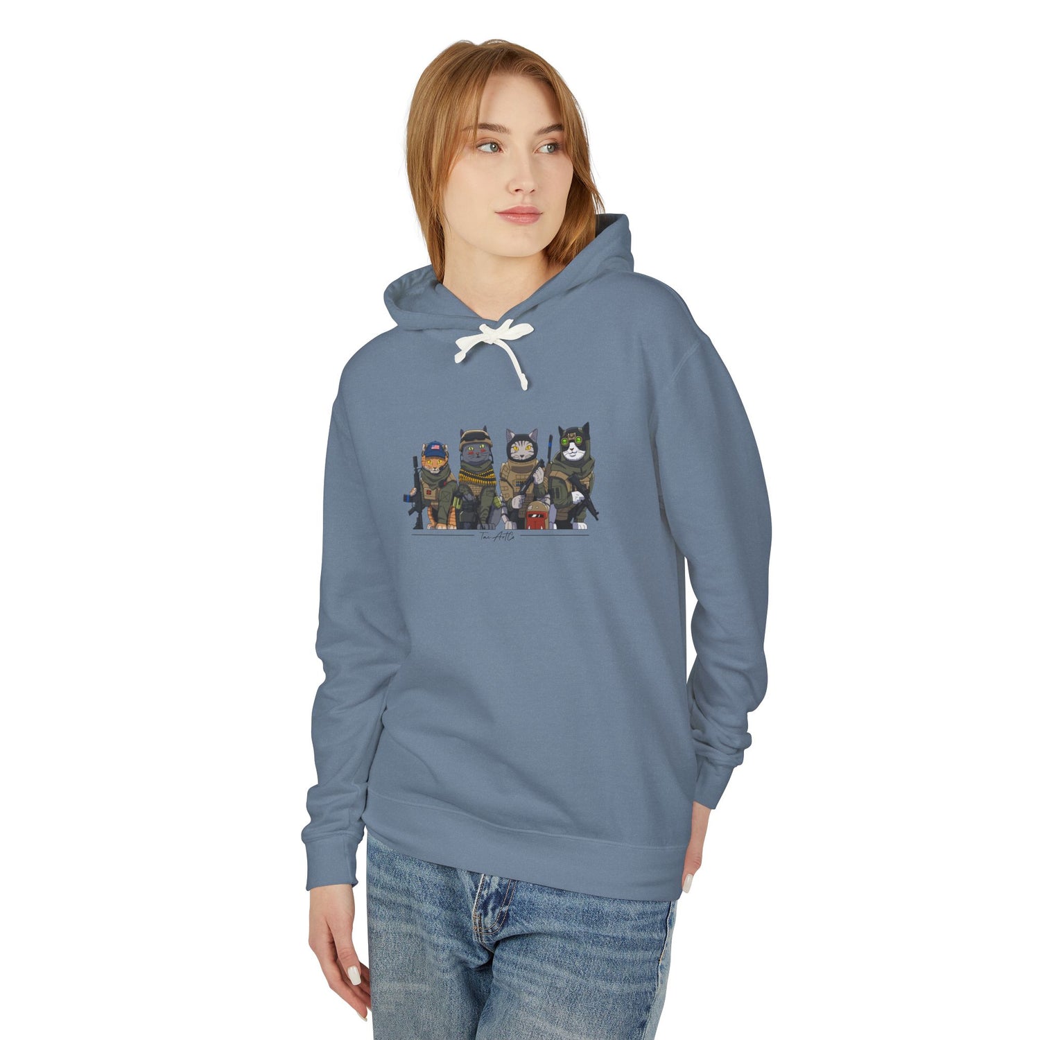 Tactical Cats – The Frontline Felines Hoodie
