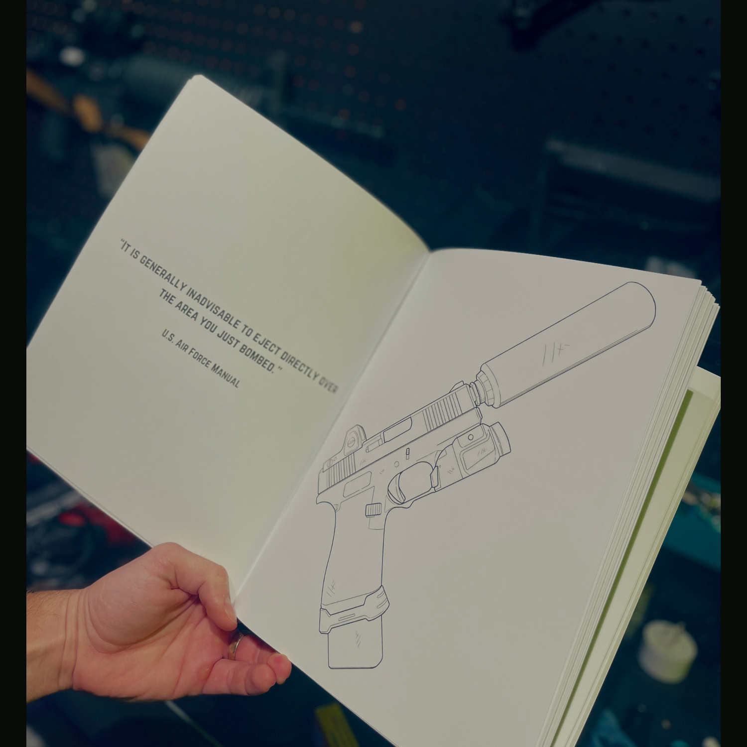 TacArt Coloring Books Firearms Only Series - First Edition