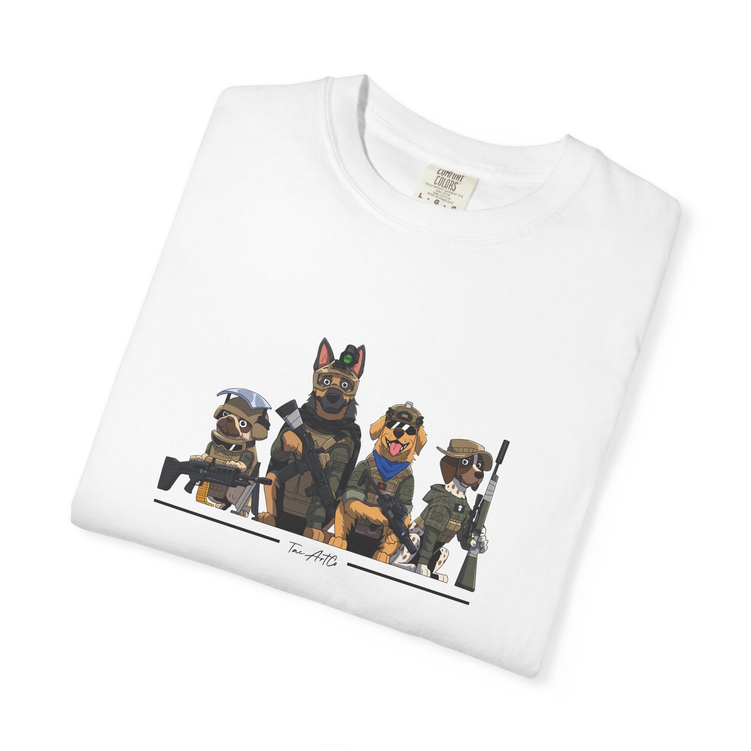 Dog Squad Tee – Sit. Stay. Send It.