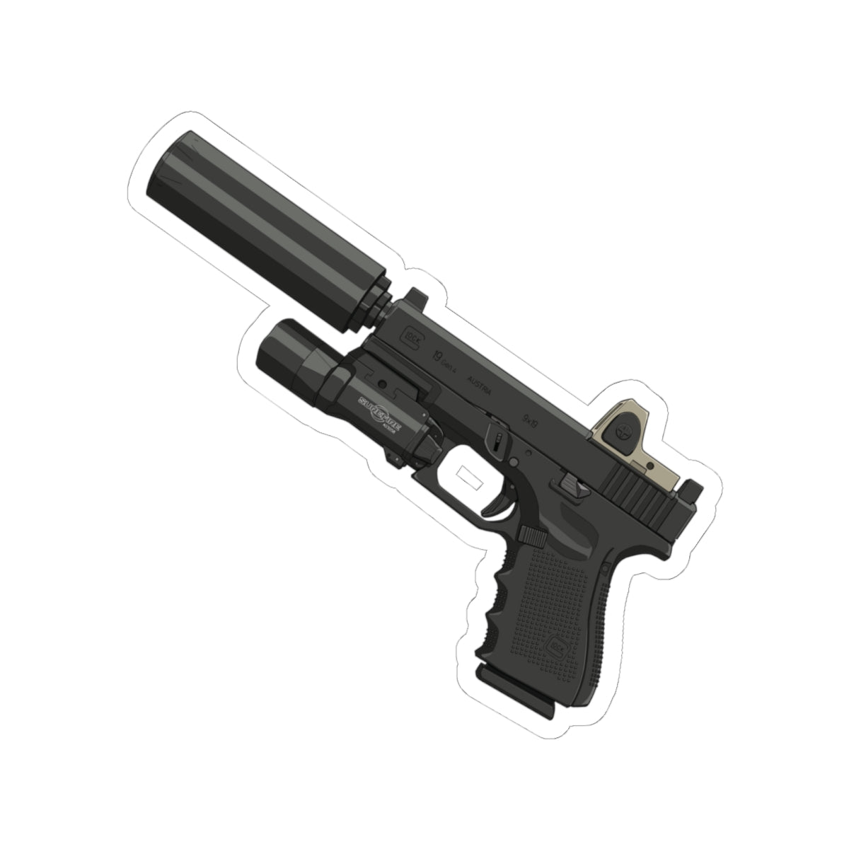 MK27 (Glock) - Sticker