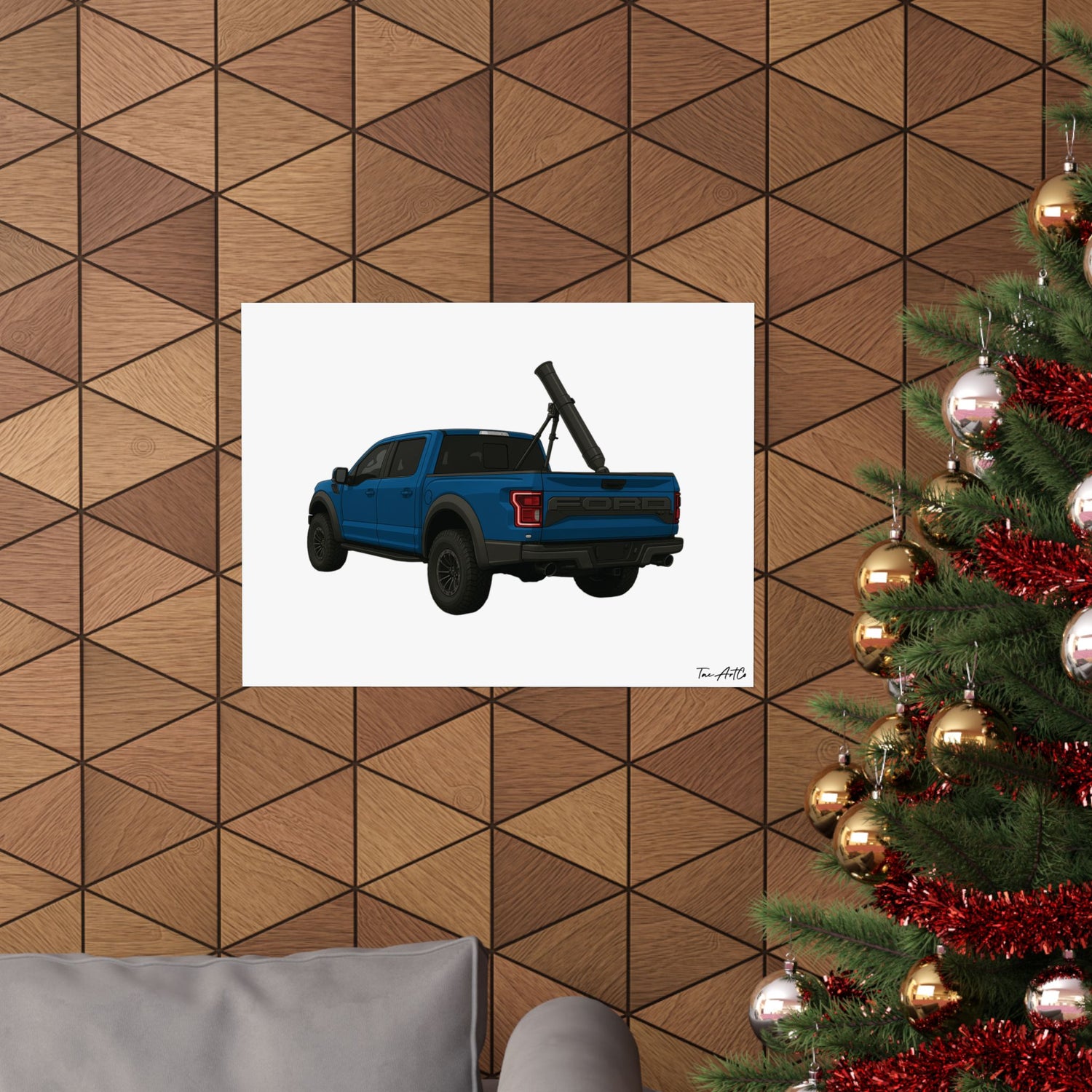 Raptor Technical - Matte Poster