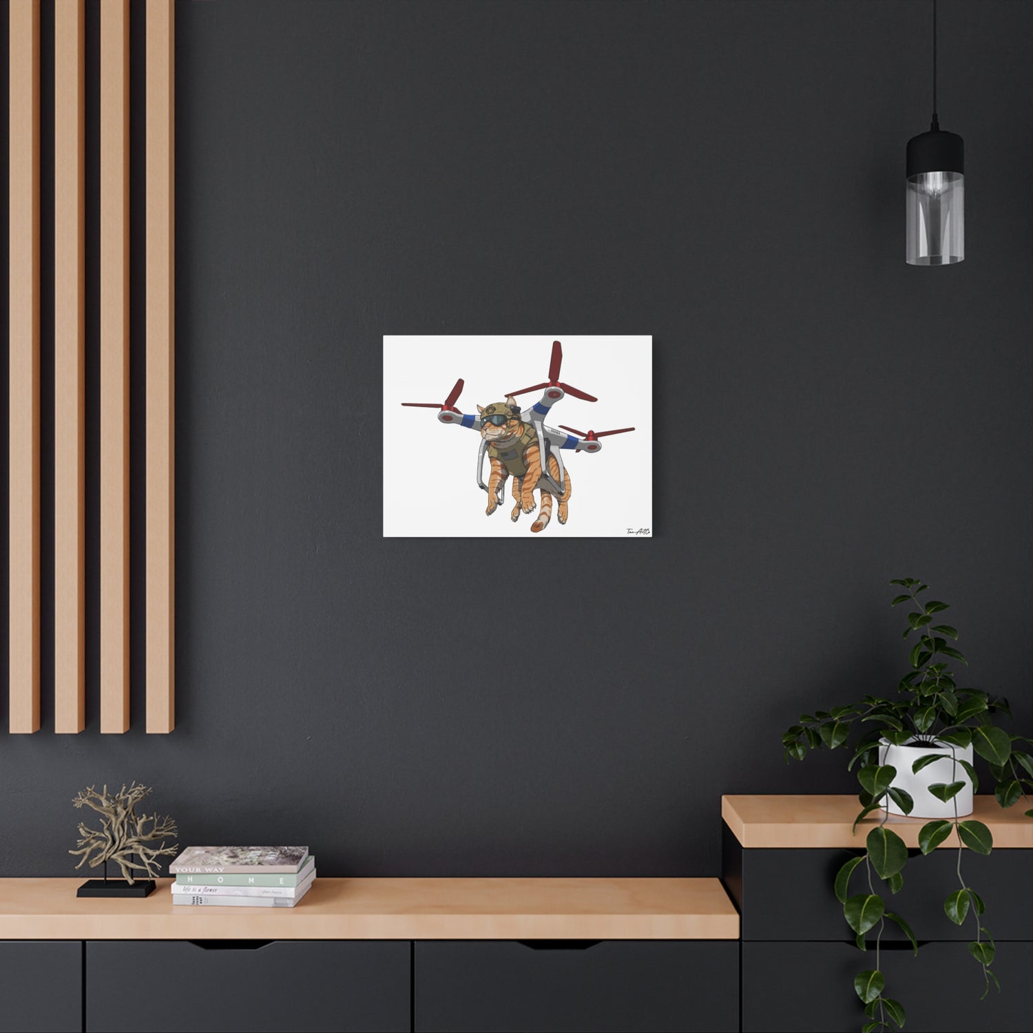Assault Cat – Canvas Print