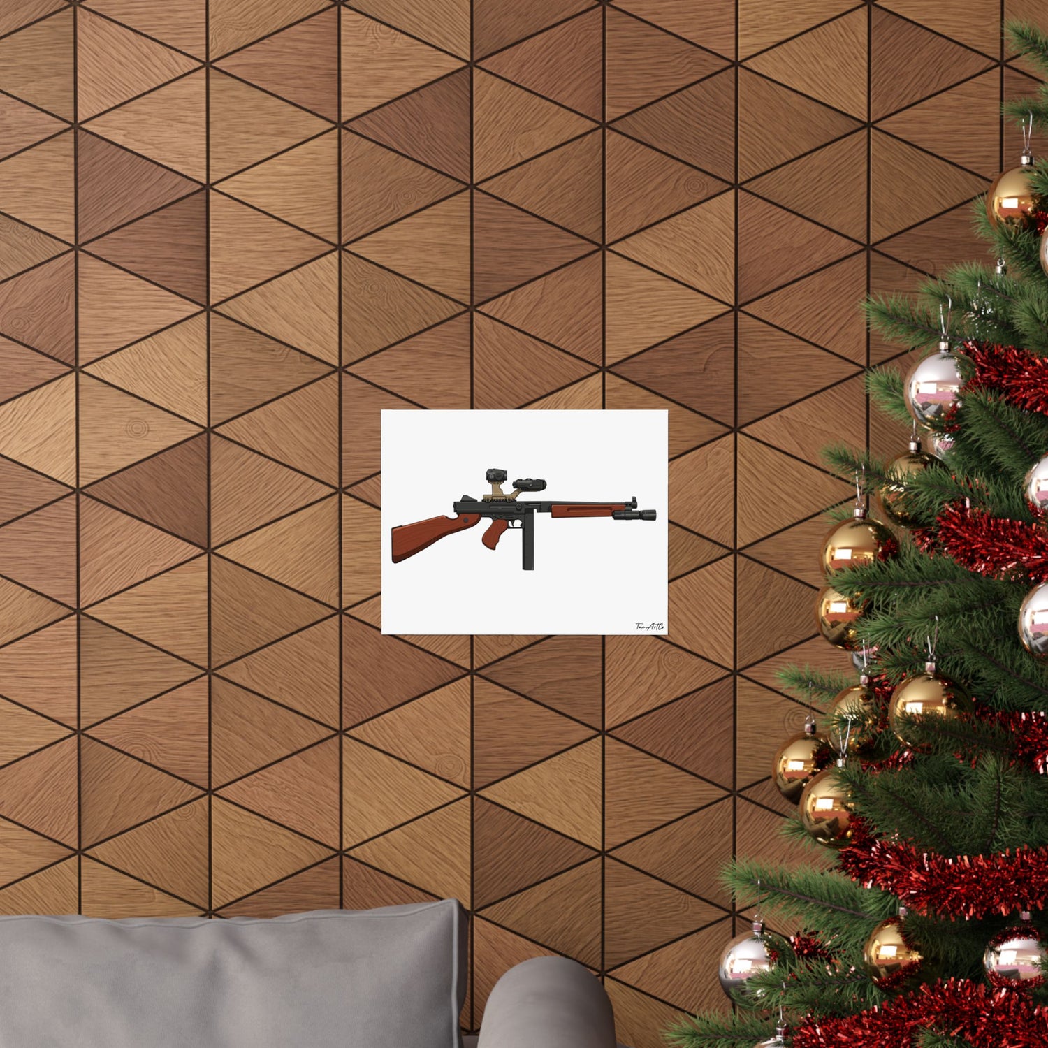 Modernized Thompson - Matte Poster