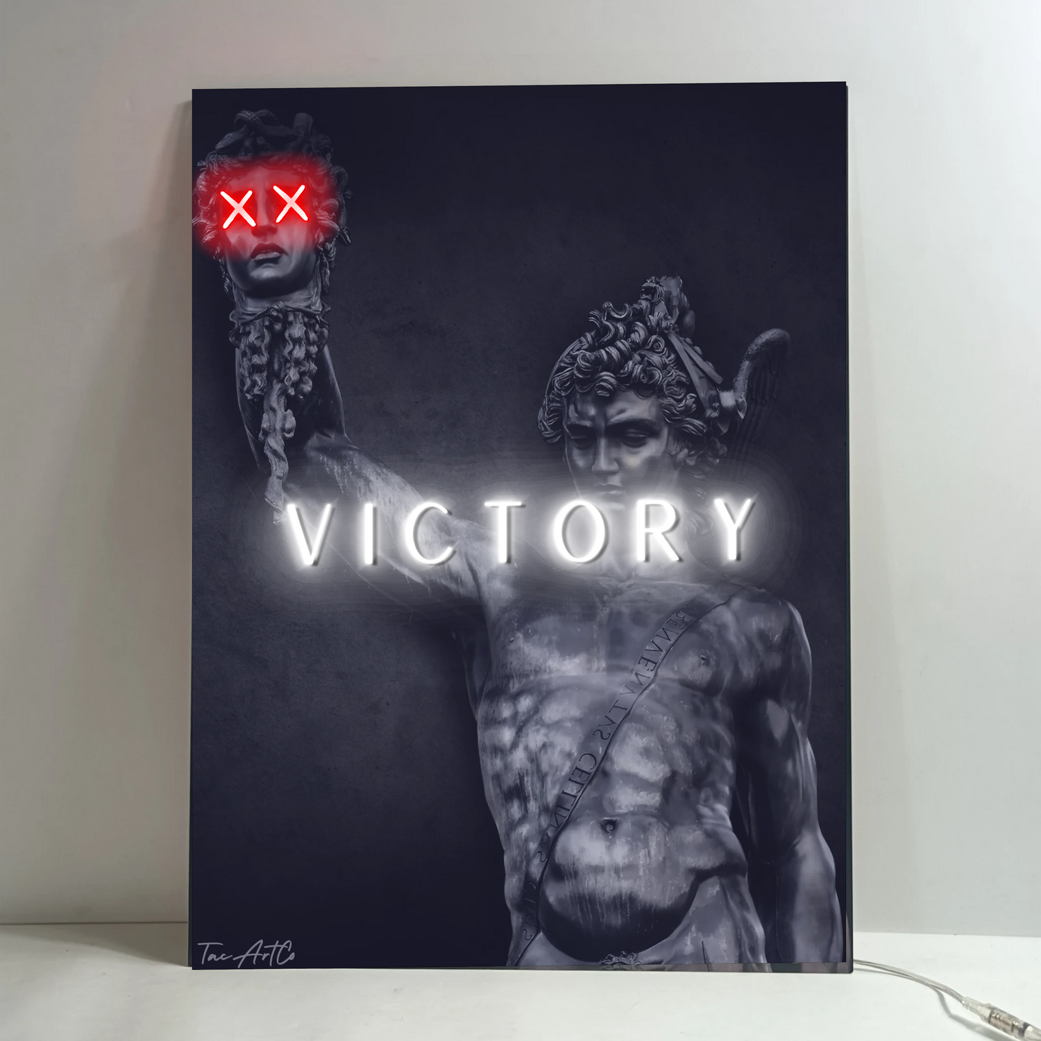Victory v2 - LED Wall Art (One Color)