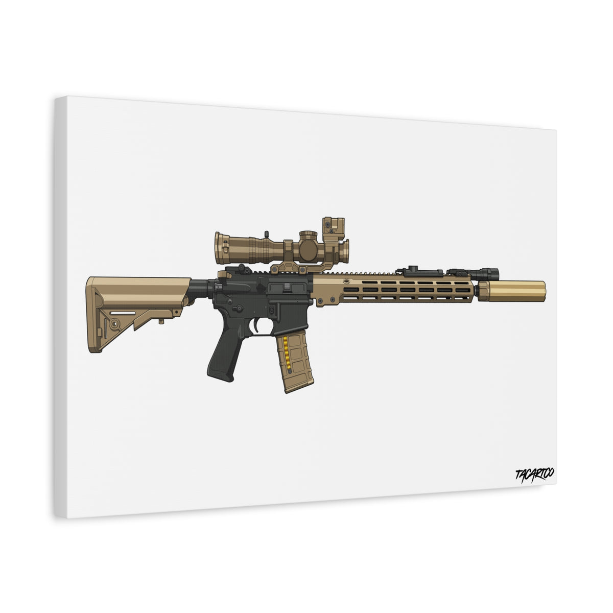 URGI Rifle - Canvas Print