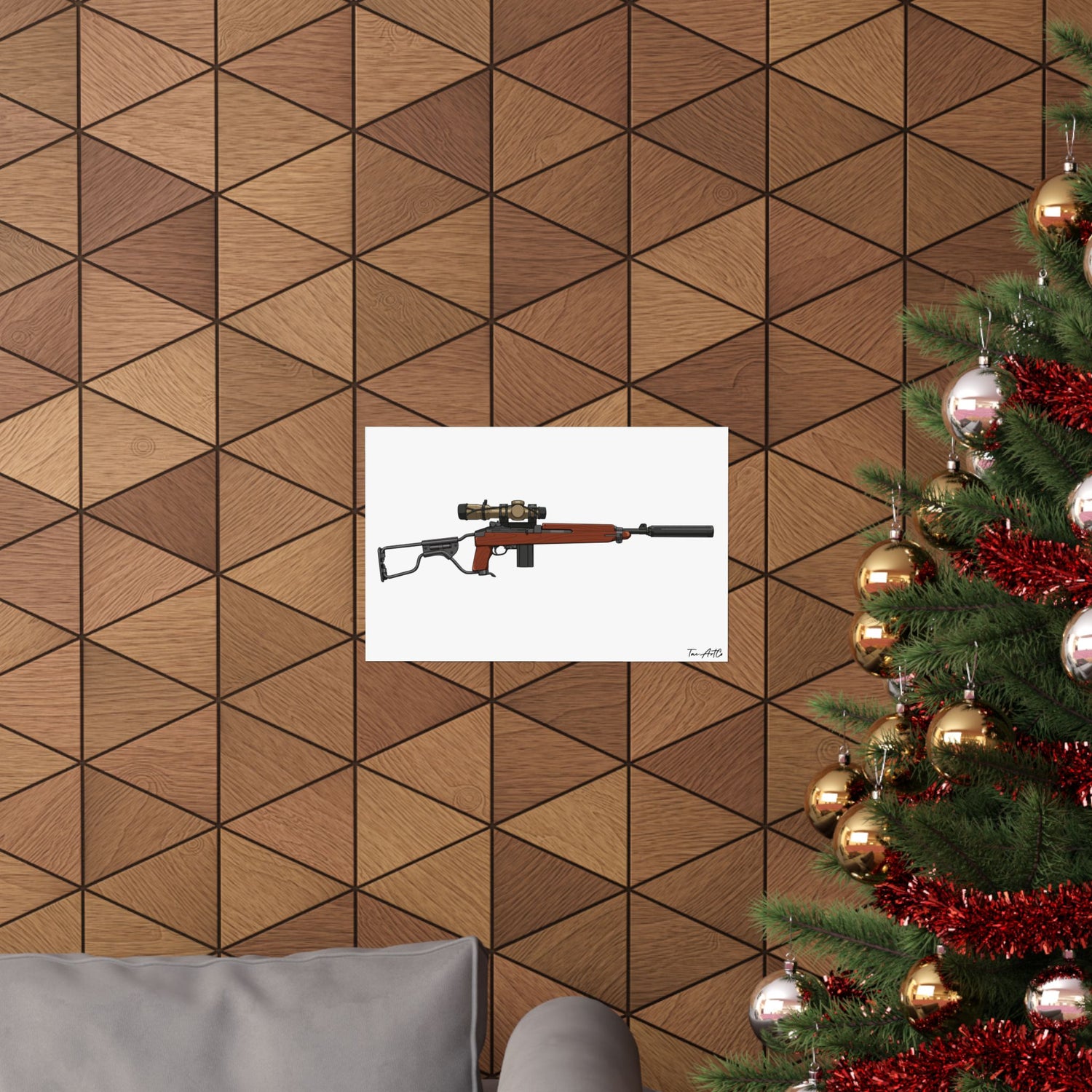 Modernized M1 Carbine - Matte Poster