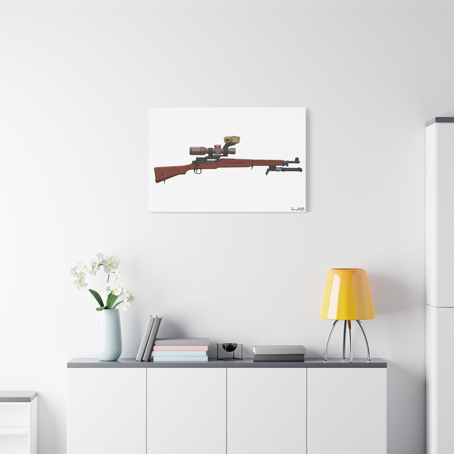 Breach the Empire – Tactical Enfield Canvas Print
