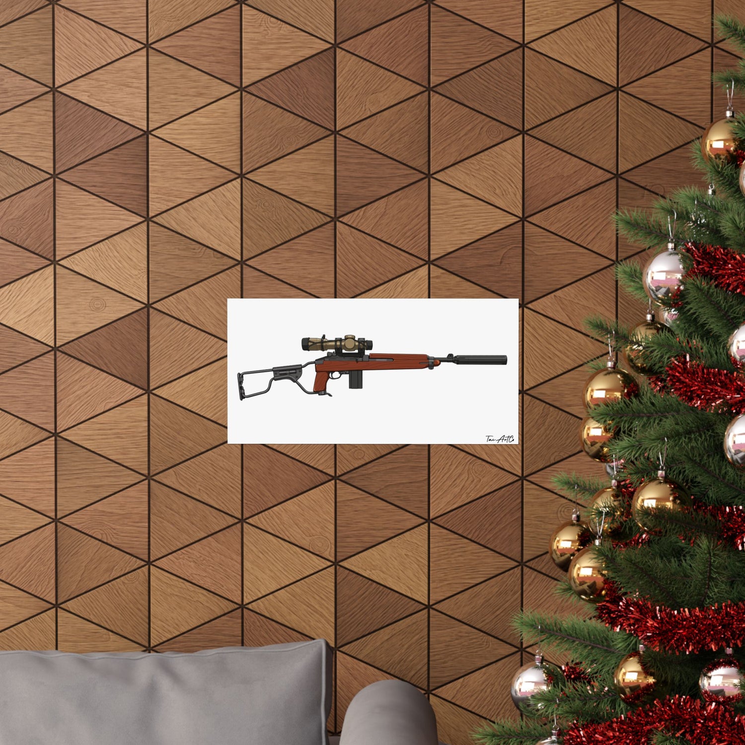 Modernized M1 Carbine - Matte Poster
