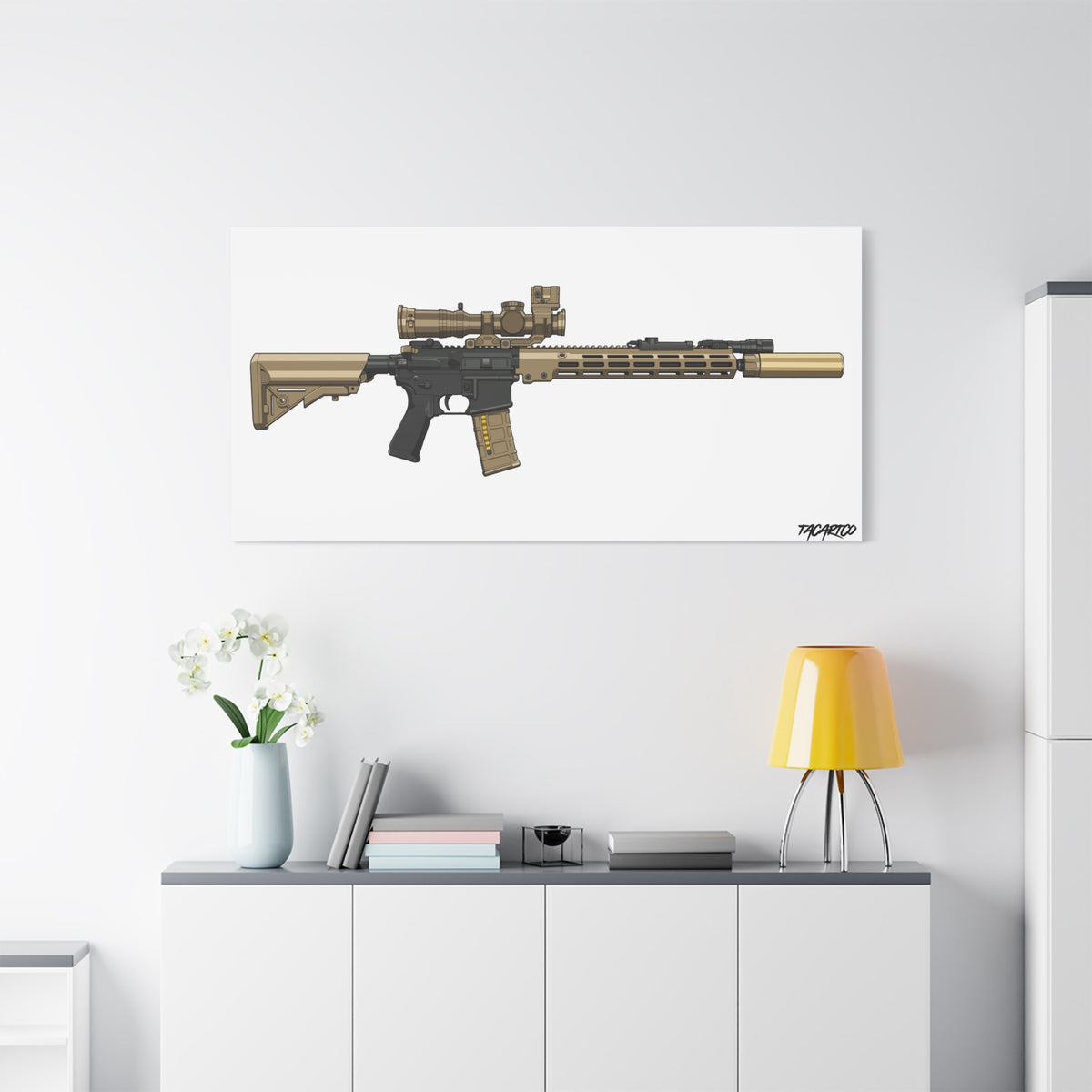 URGI Rifle - Canvas Print