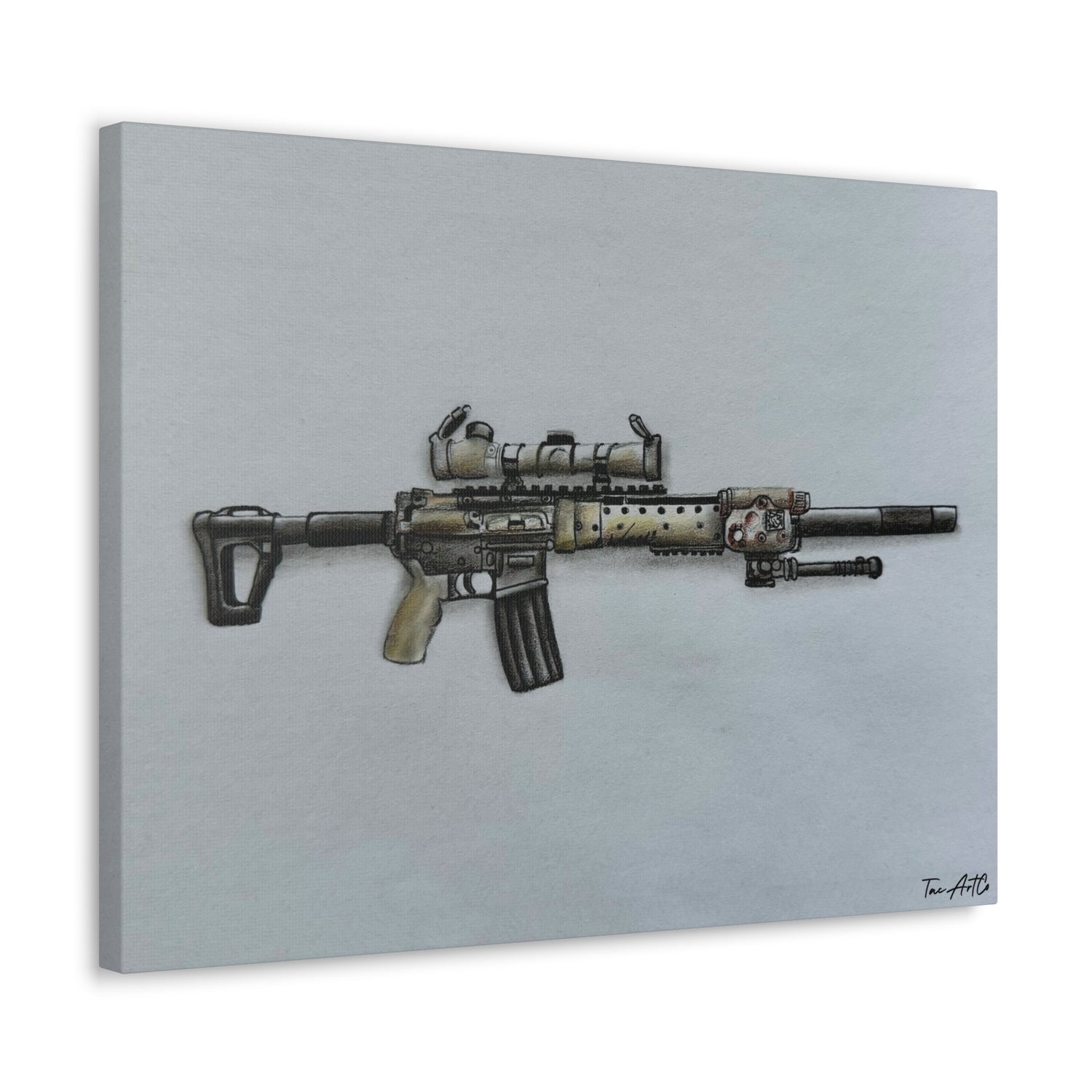 MK12 SKETCH - Canvas Print