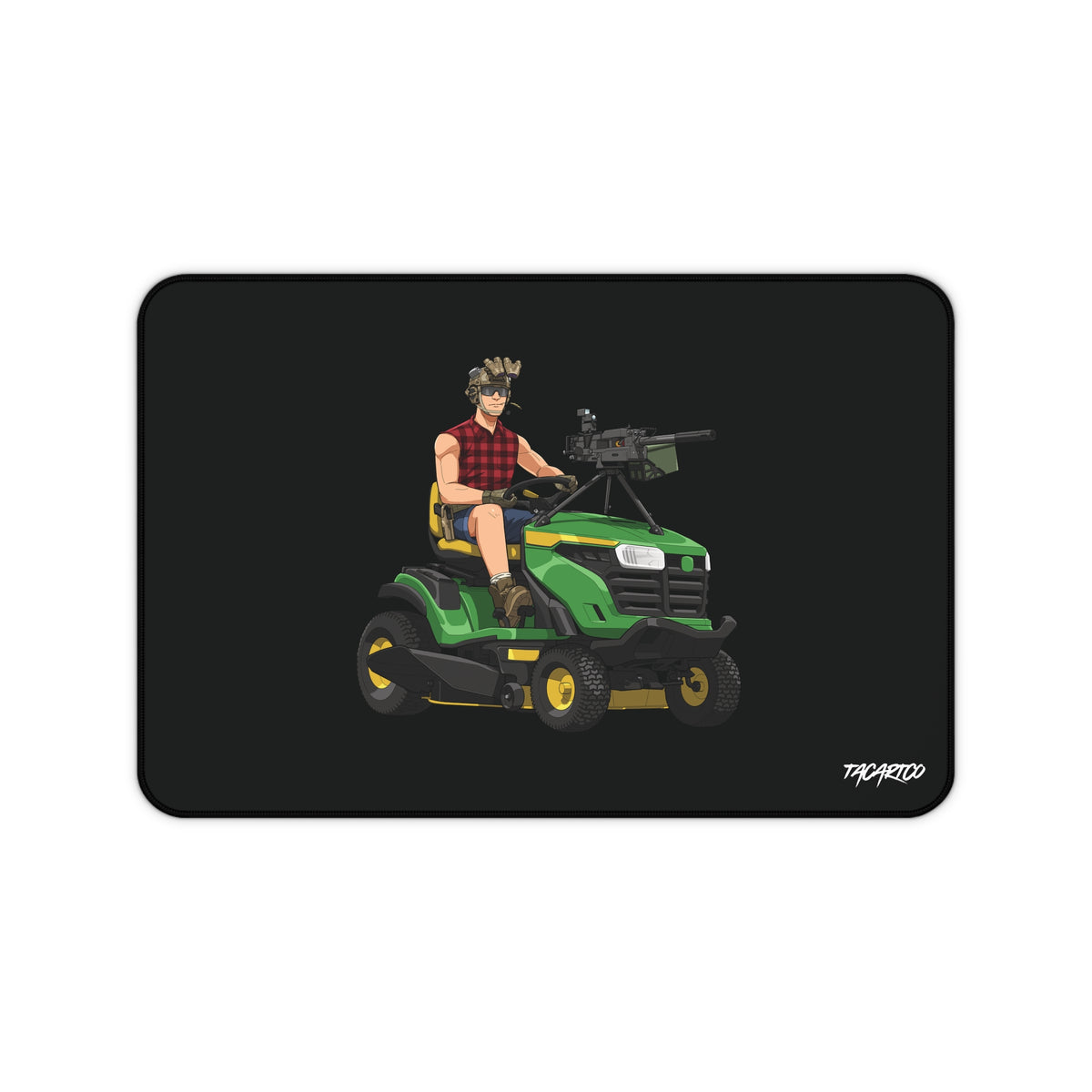 Freedom Cuts Tactical Lawn Mower - Desk Mat