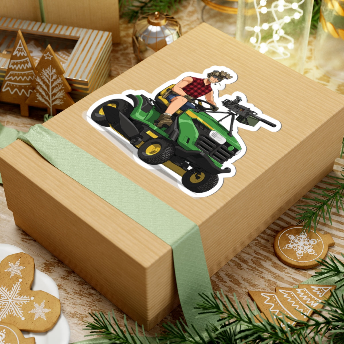 Freedom Cuts – Tactical Lawn Mower Sticker