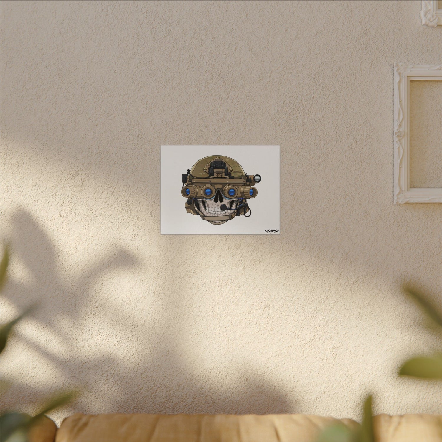 Skull & Nods - Canvas Print